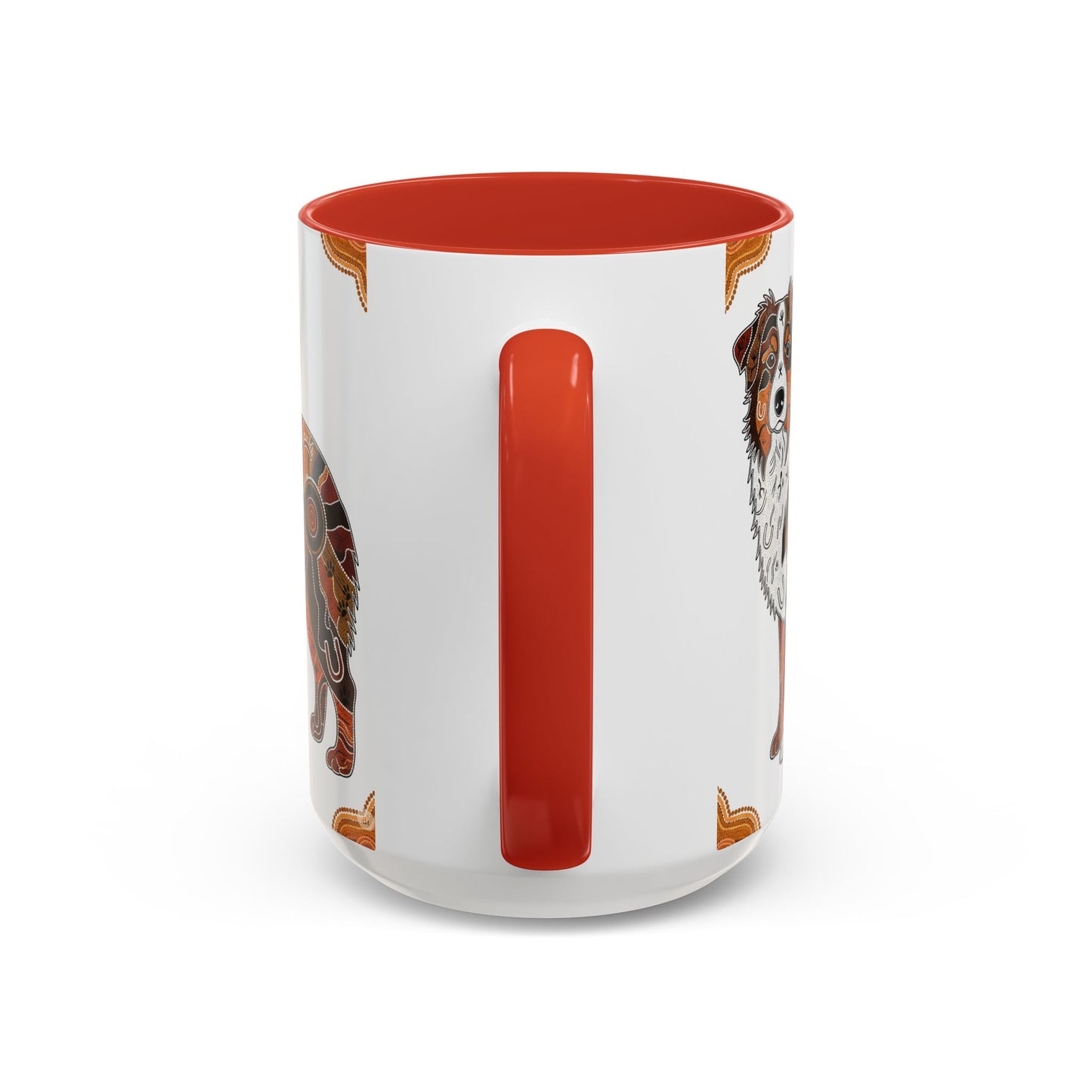 Australian Shepherd Accent Coffee Mug - Perfect Gift for Dog Lovers