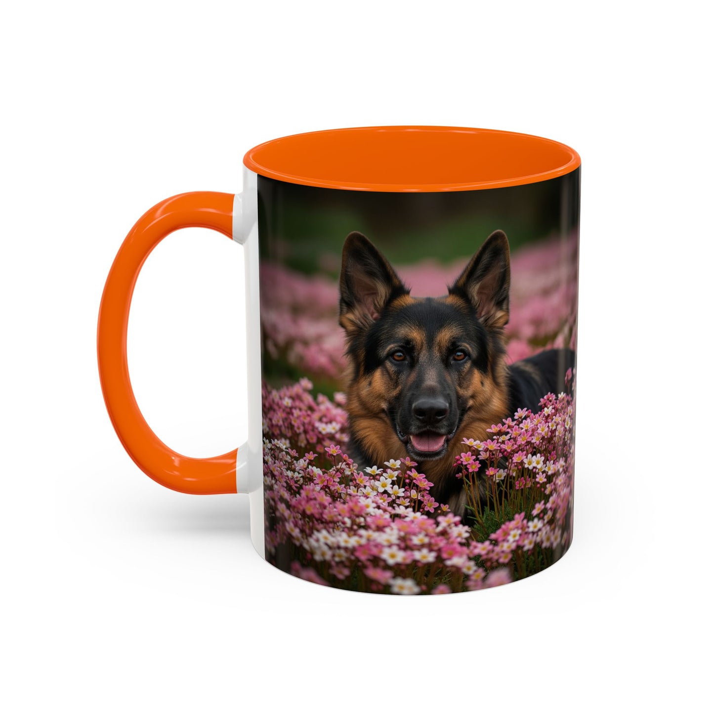 German Shepherd Accent Coffee Mug - Perfect Gift for Dog Lovers