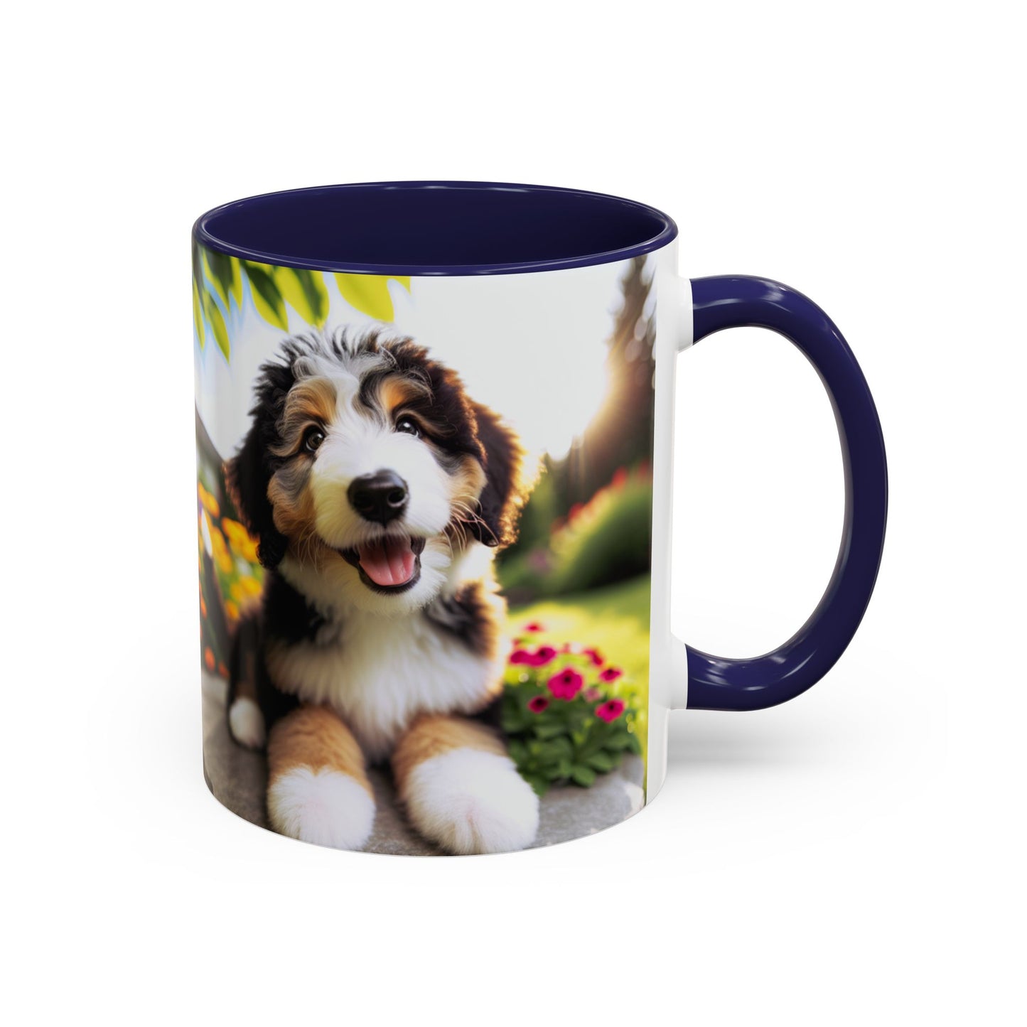 Bernedoodle Accent Coffee Mug - Perfect Gift for Dog Lovers