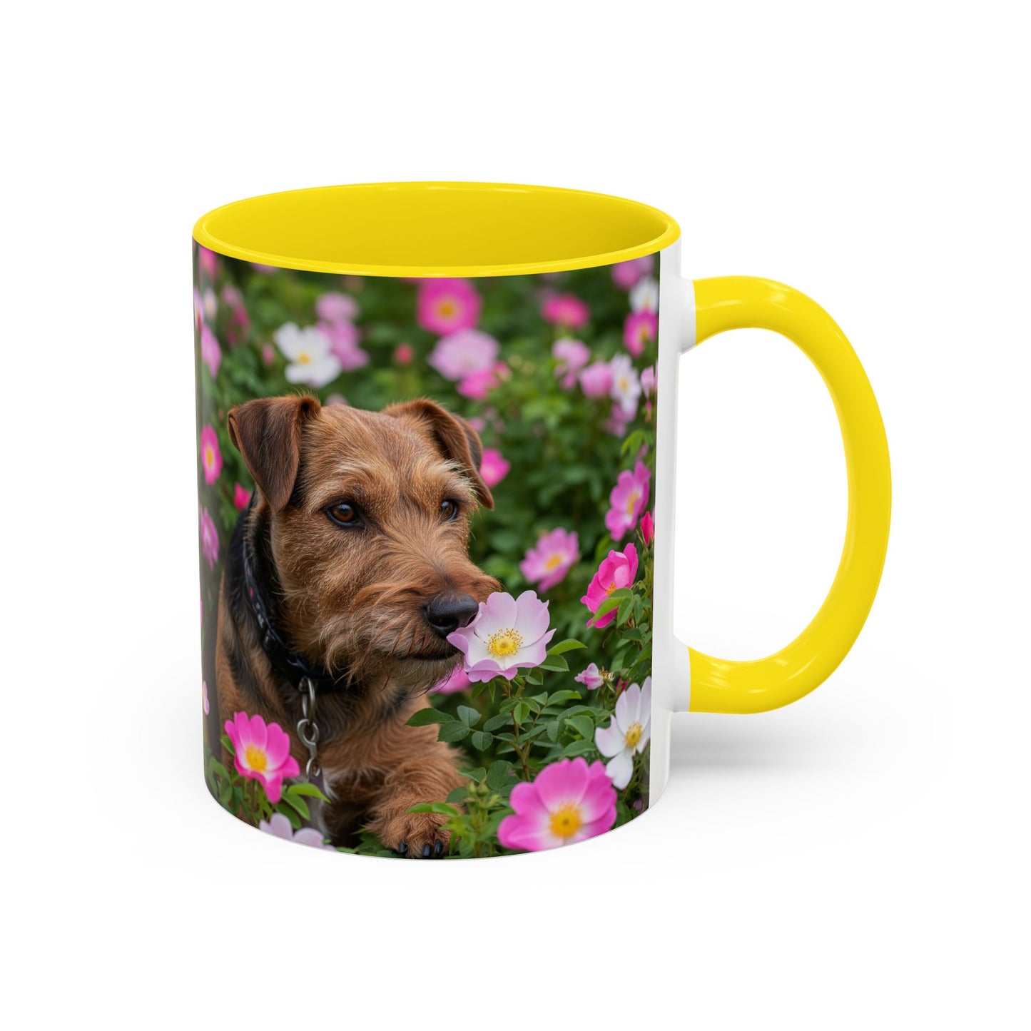 Teddy Roosevelt Terrier Accent Coffee Mug - Perfect Gift for Dog Lovers