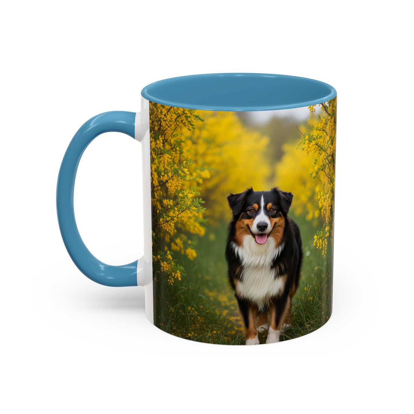 Australian Shepherd Accent Coffee Mug - Perfect Gift for Dog Lovers