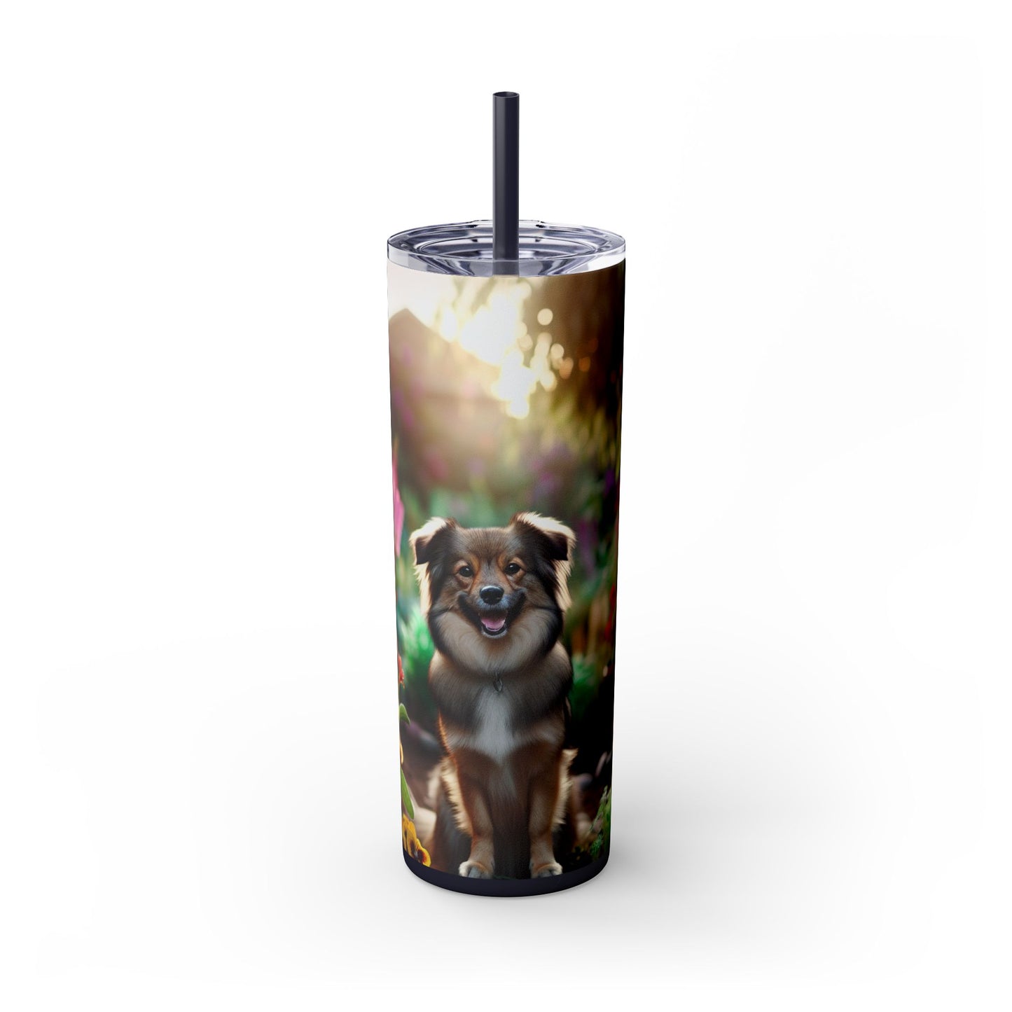 Peruvian Inca Orchid Tumbler with Straw, 20oz