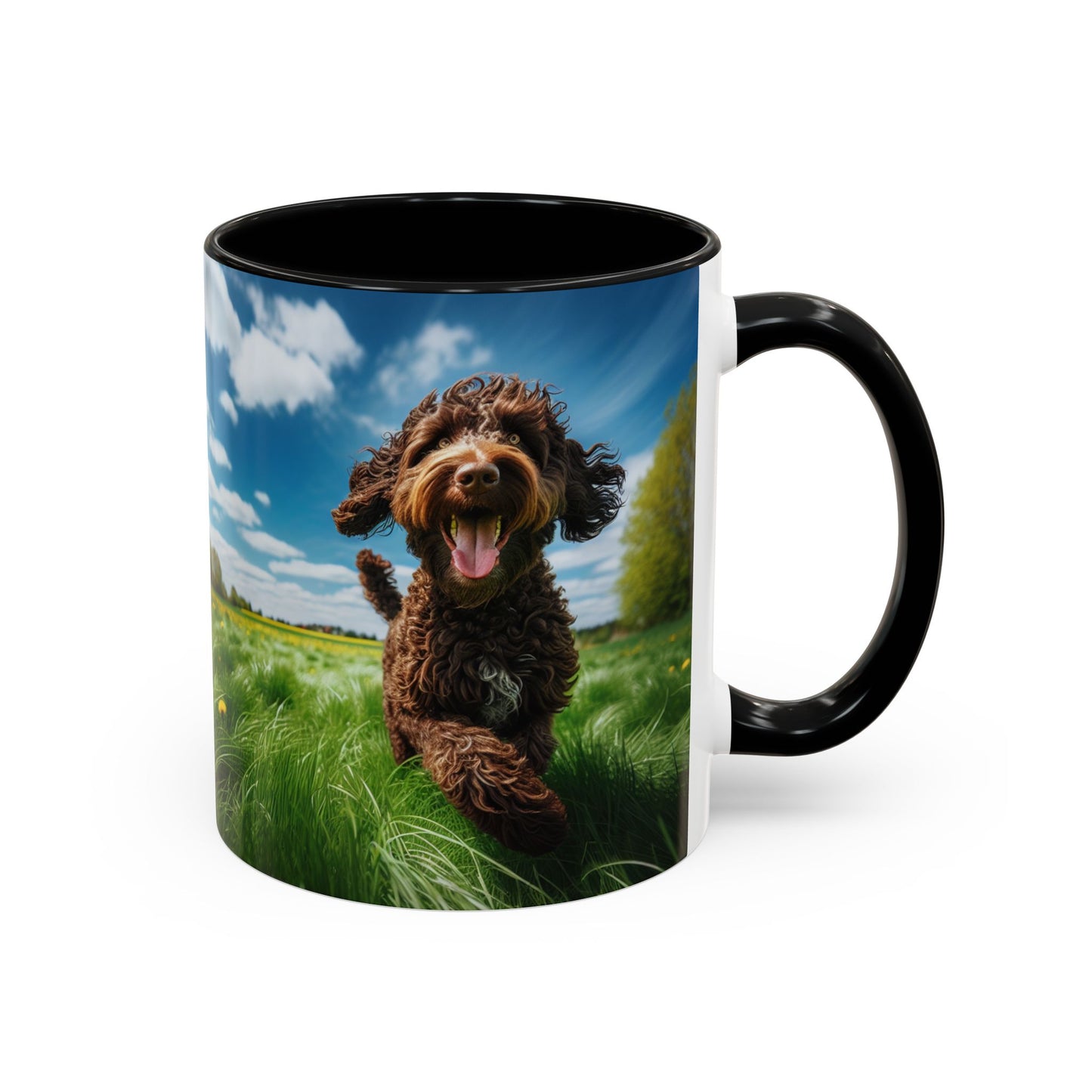 Wetterhoun Accent Coffee Mug - Perfect Gift for Dog Lovers