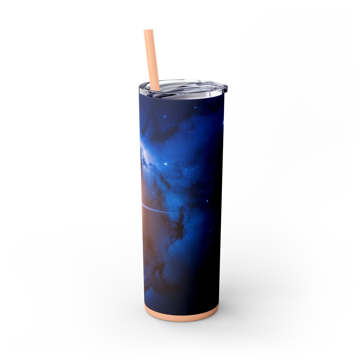 North Star Skinny Tumbler with Straw, 20oz