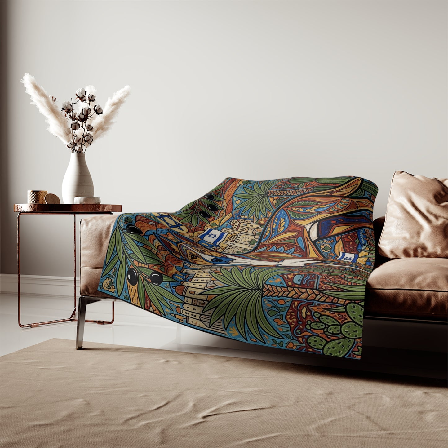 Canaan Dog Sweatshirt Blanket