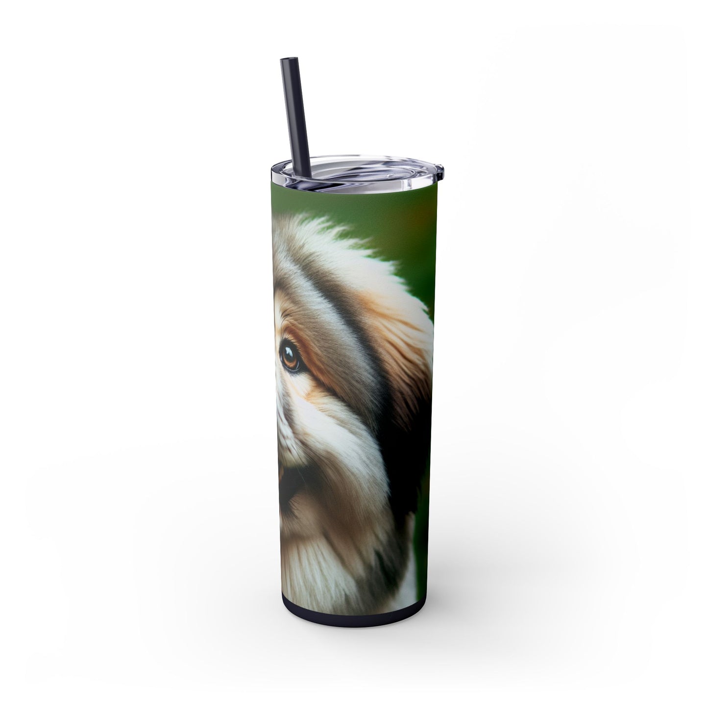 Tibetan Kyi Apso Tumbler with Straw, 20oz