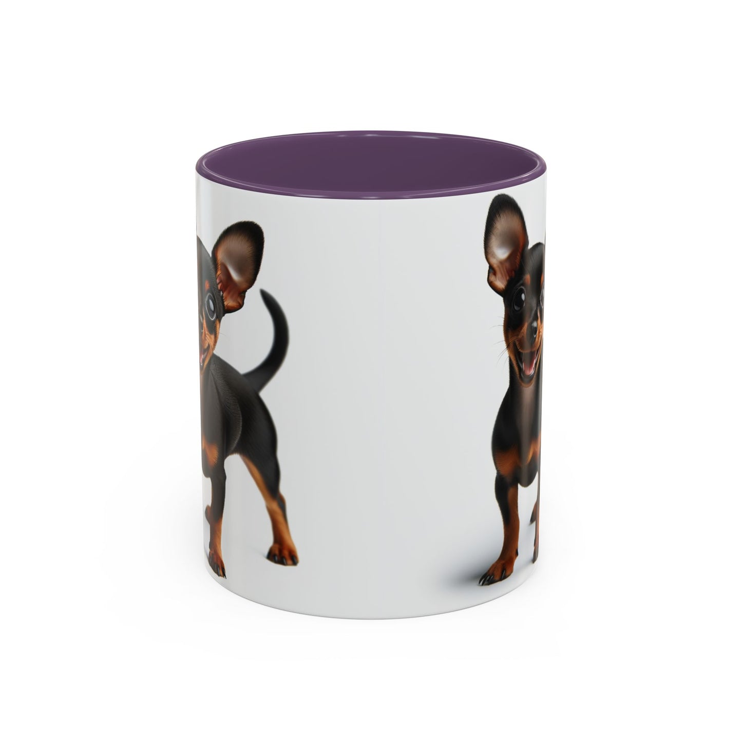 Miniature Pinscher Accent Coffee Mug - Perfect Gift for Dog Lovers