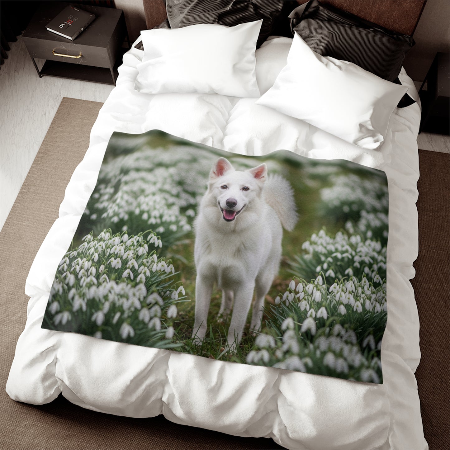 Volpino Italiano Sweatshirt Blanket