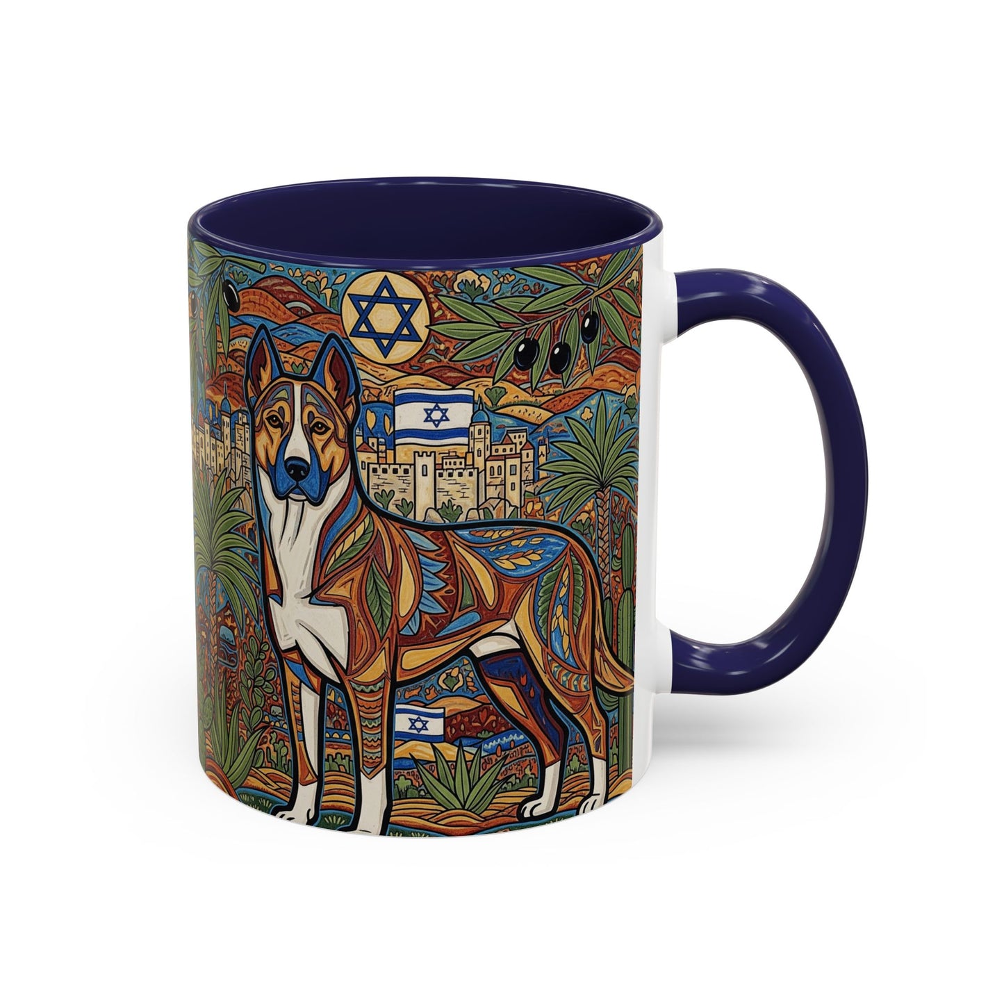 Canaan Dog Accent Coffee Mug - Perfect Gift for Dog Lovers