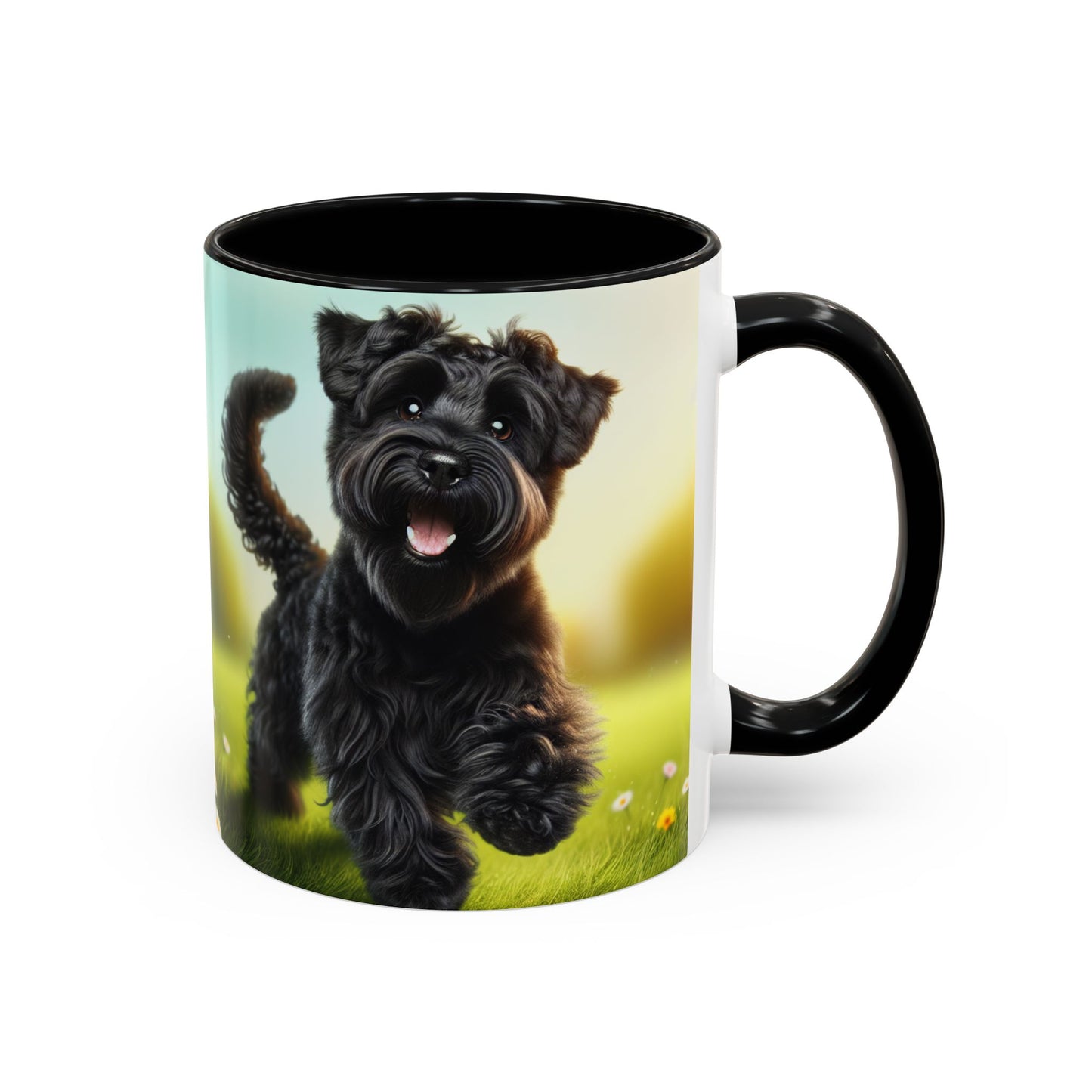 Russian Black Terrier Accent Coffee Mug - Perfect Gift for Dog Lovers