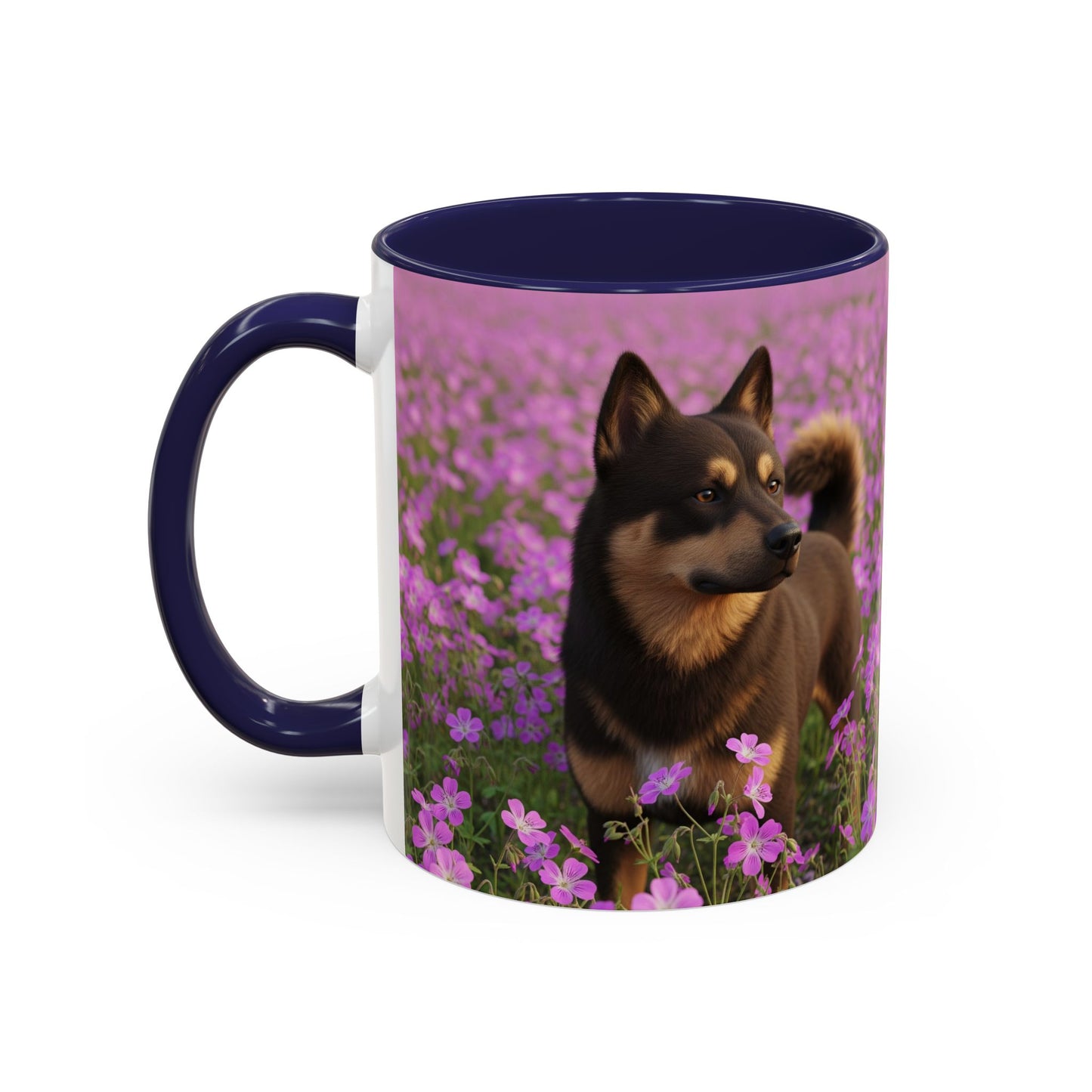 Cadabomb Okami Accent Coffee Mug - Perfect Gift for Dog Lovers
