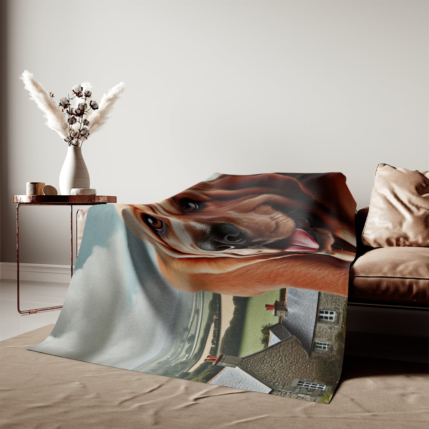 Basset Fauve de Bretagne Sweatshirt Blanket