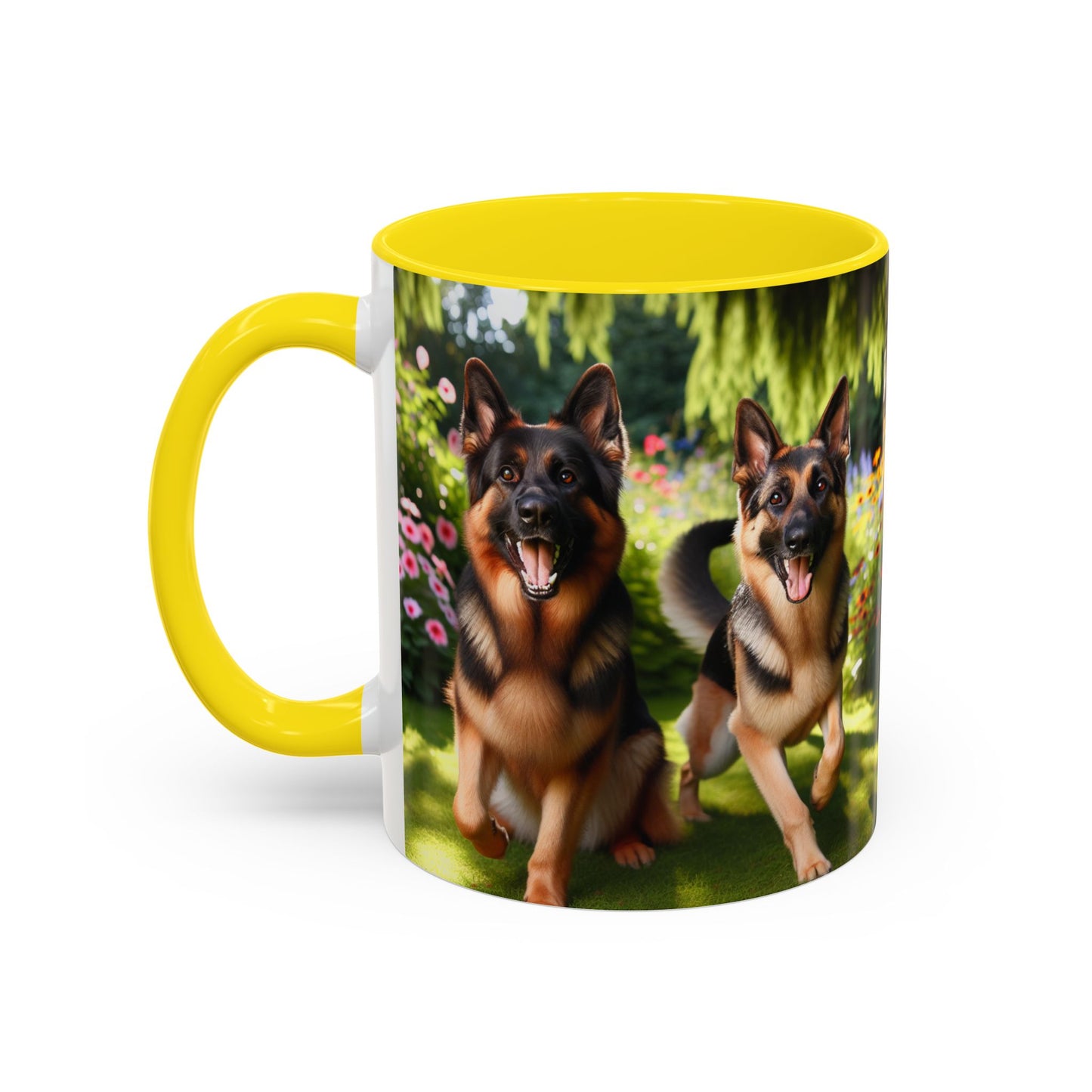 German Shepherd Accent Coffee Mug - Perfect Gift for Dog Lovers