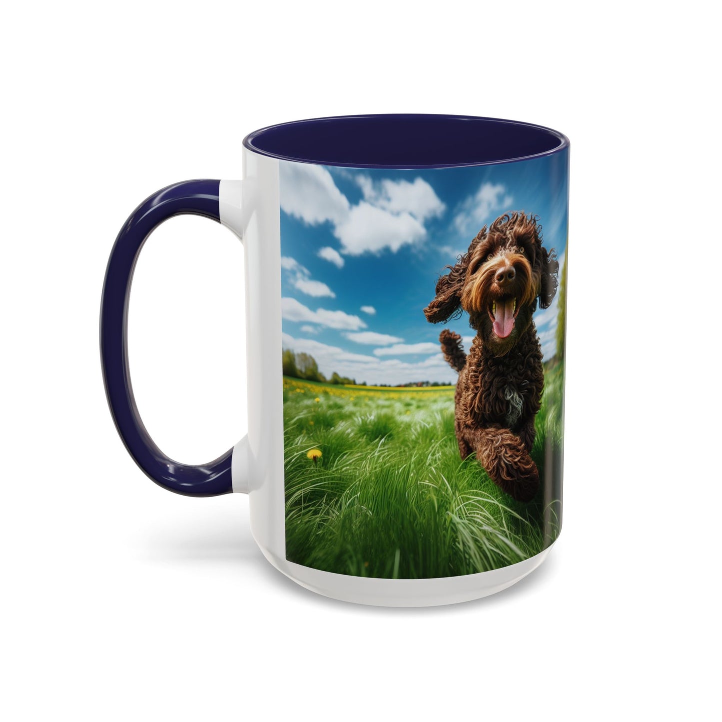 Wetterhoun Accent Coffee Mug - Perfect Gift for Dog Lovers