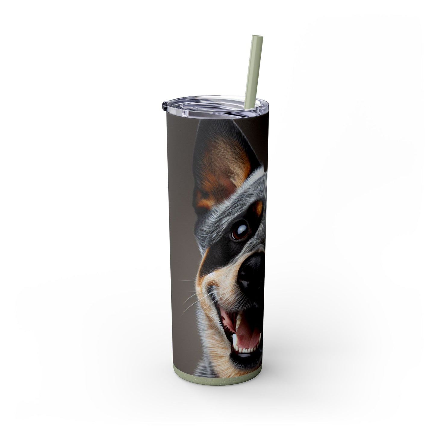Australian Cattle Dog Tumbler with Straw, 20oz
