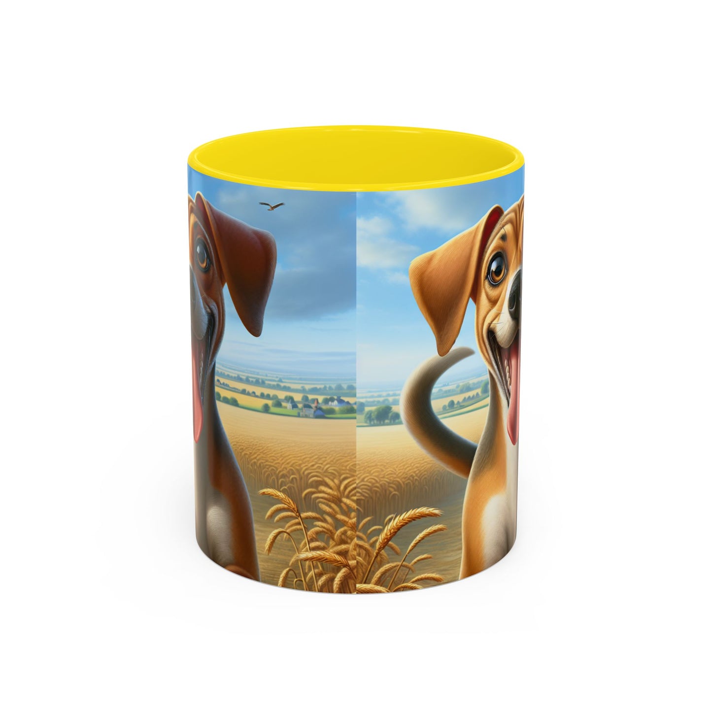 Banjara Hound Accent Coffee Mug - Perfect Gift for Dog Lovers