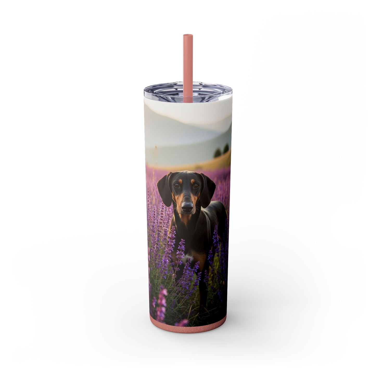 Transylvanian Hound Tumbler with Straw, 20oz