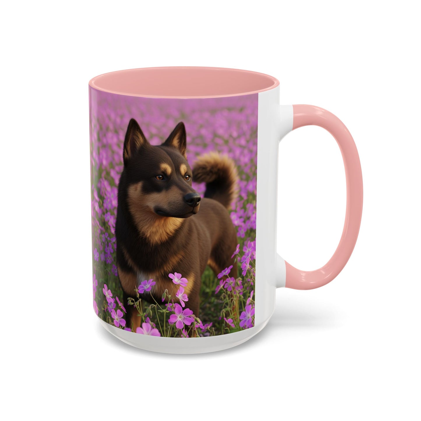 Cadabomb Okami Accent Coffee Mug - Perfect Gift for Dog Lovers