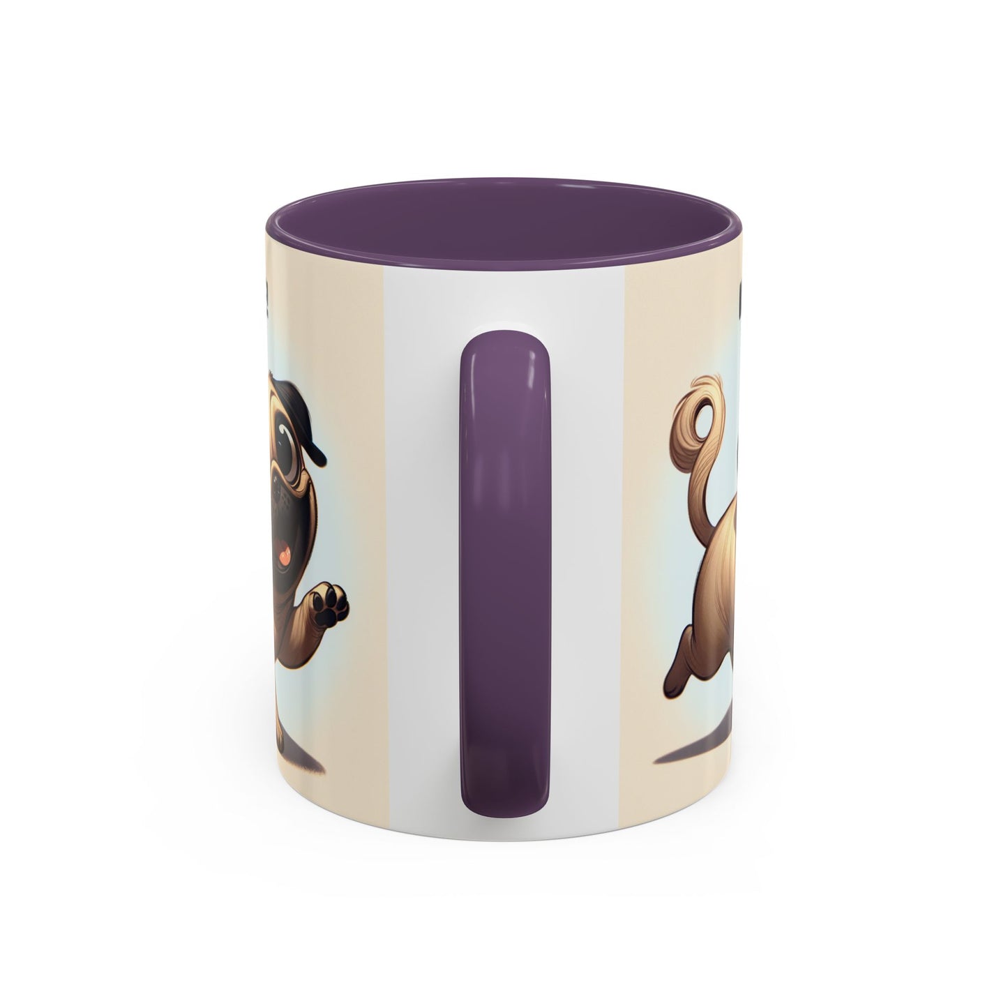 Pug Accent Coffee Mug - Perfect Gift for Dog Lovers