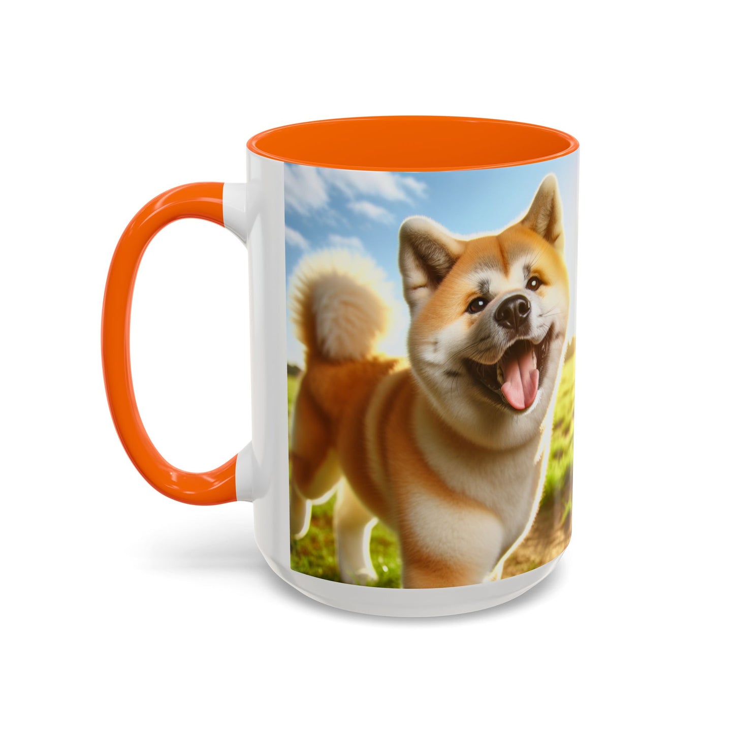 Akita Accent Coffee Mug - Perfect Gift for Dog Lovers