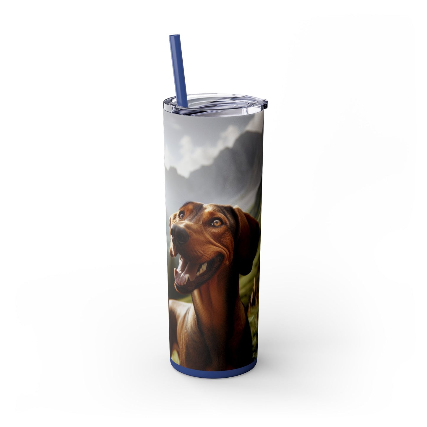 Bavarian Mountain Scent Hound Tumbler with Straw, 20oz