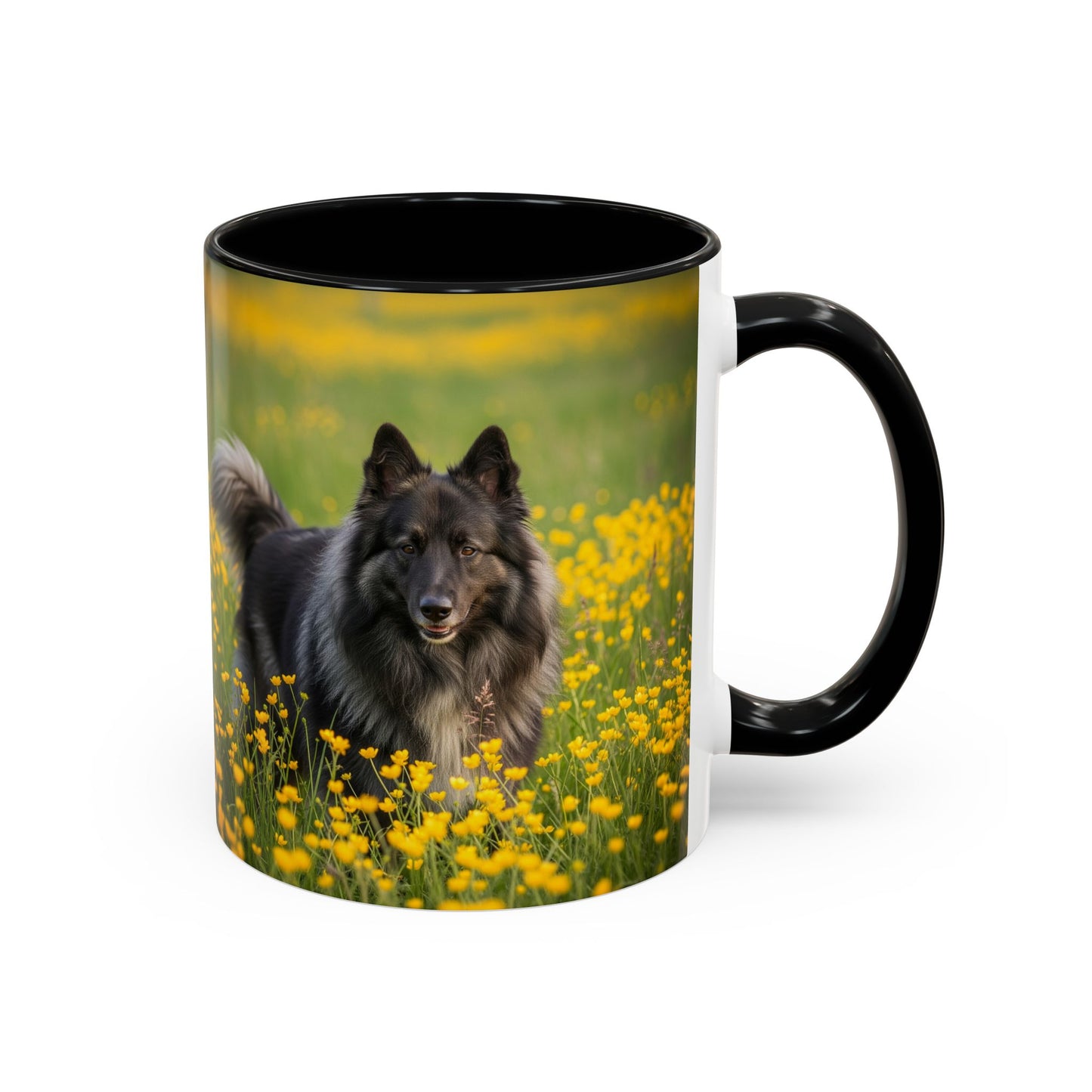 Belgian Sheepdog Accent Coffee Mug - Perfect Gift for Dog Lovers