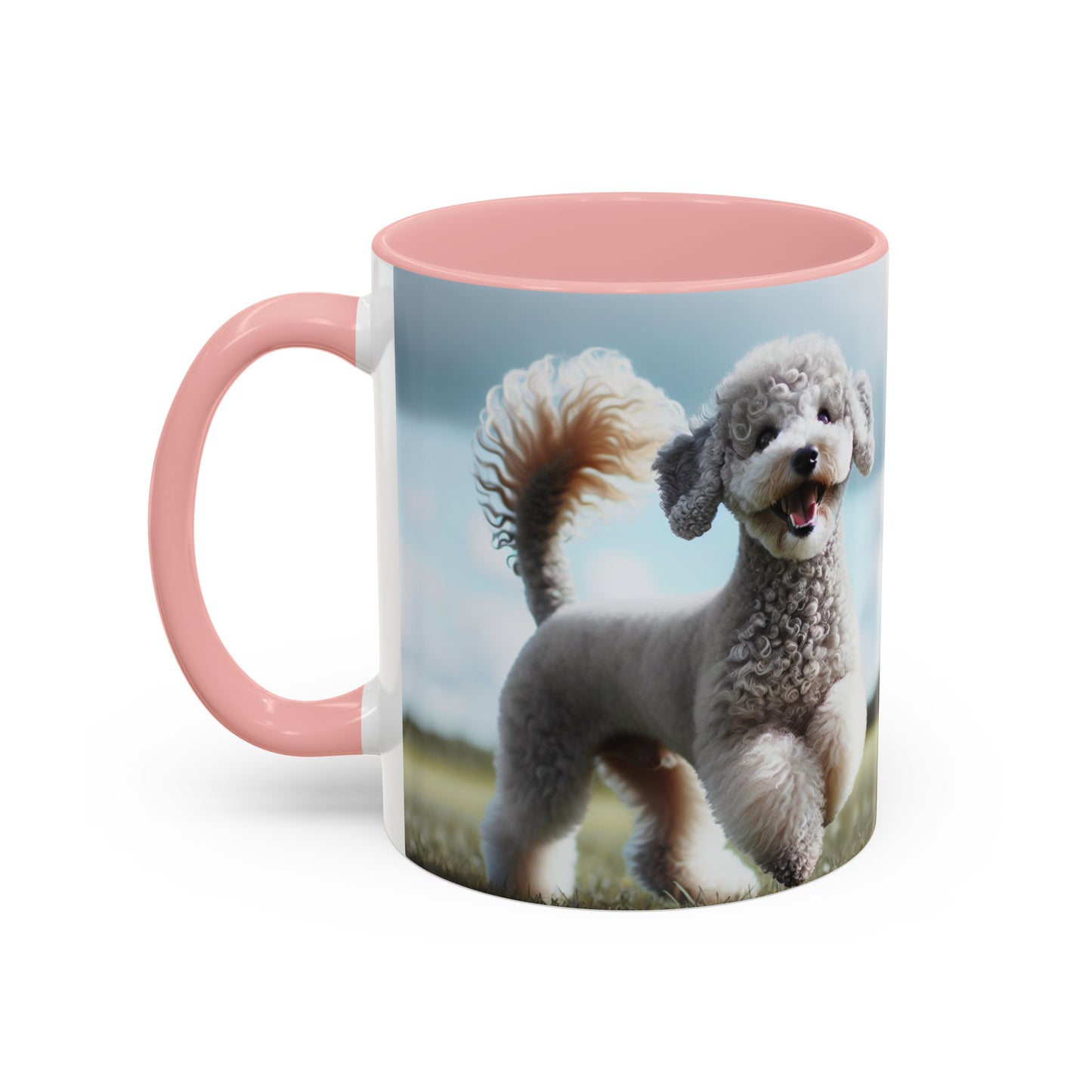 Bedlington Terrier Accent Coffee Mug - Perfect Gift for Dog Lovers