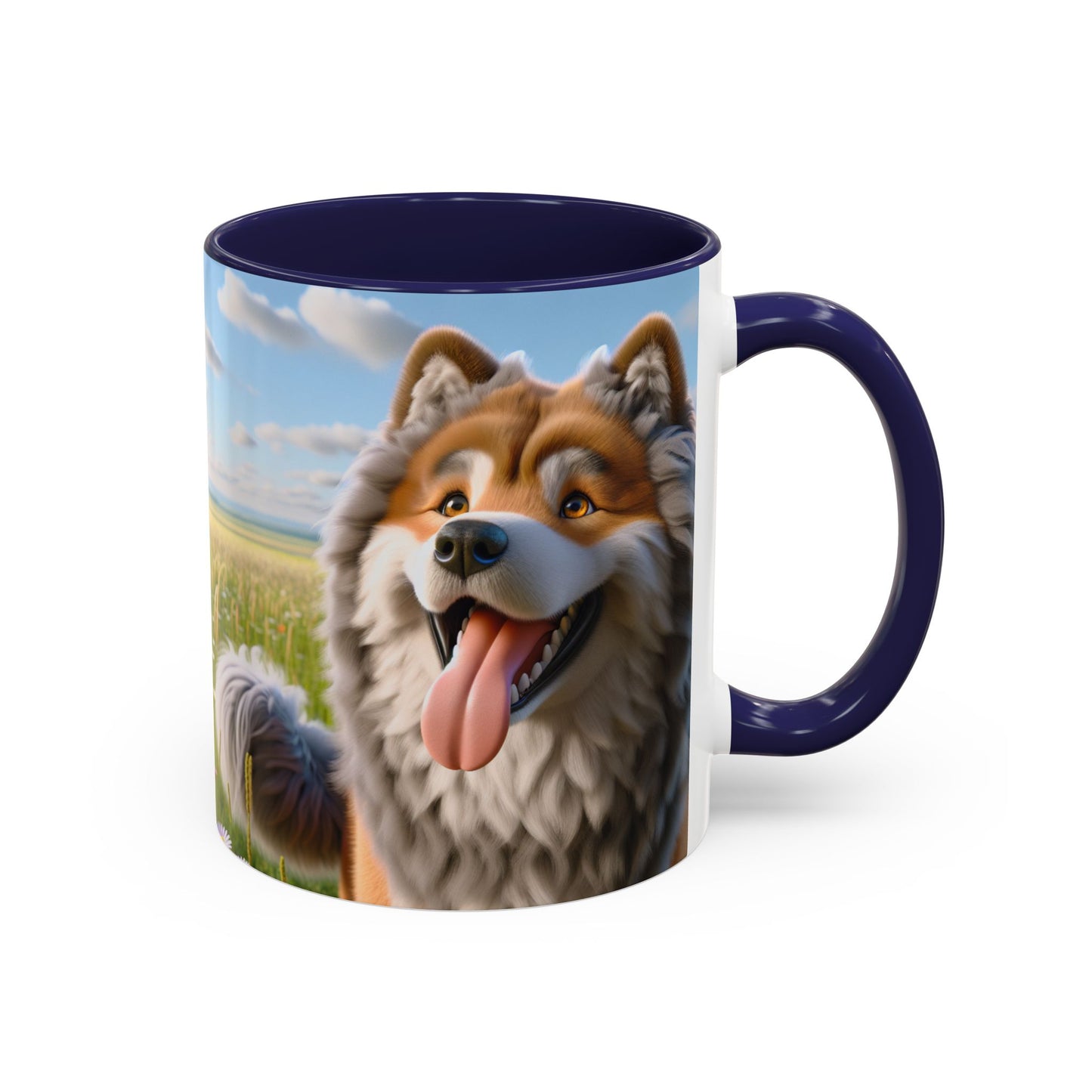 Hokkaido Accent Coffee Mug - Perfect Gift for Dog Lovers