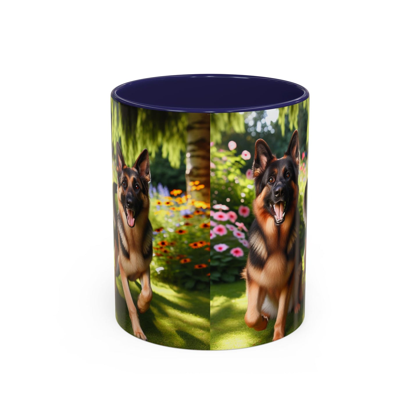 German Shepherd Accent Coffee Mug - Perfect Gift for Dog Lovers