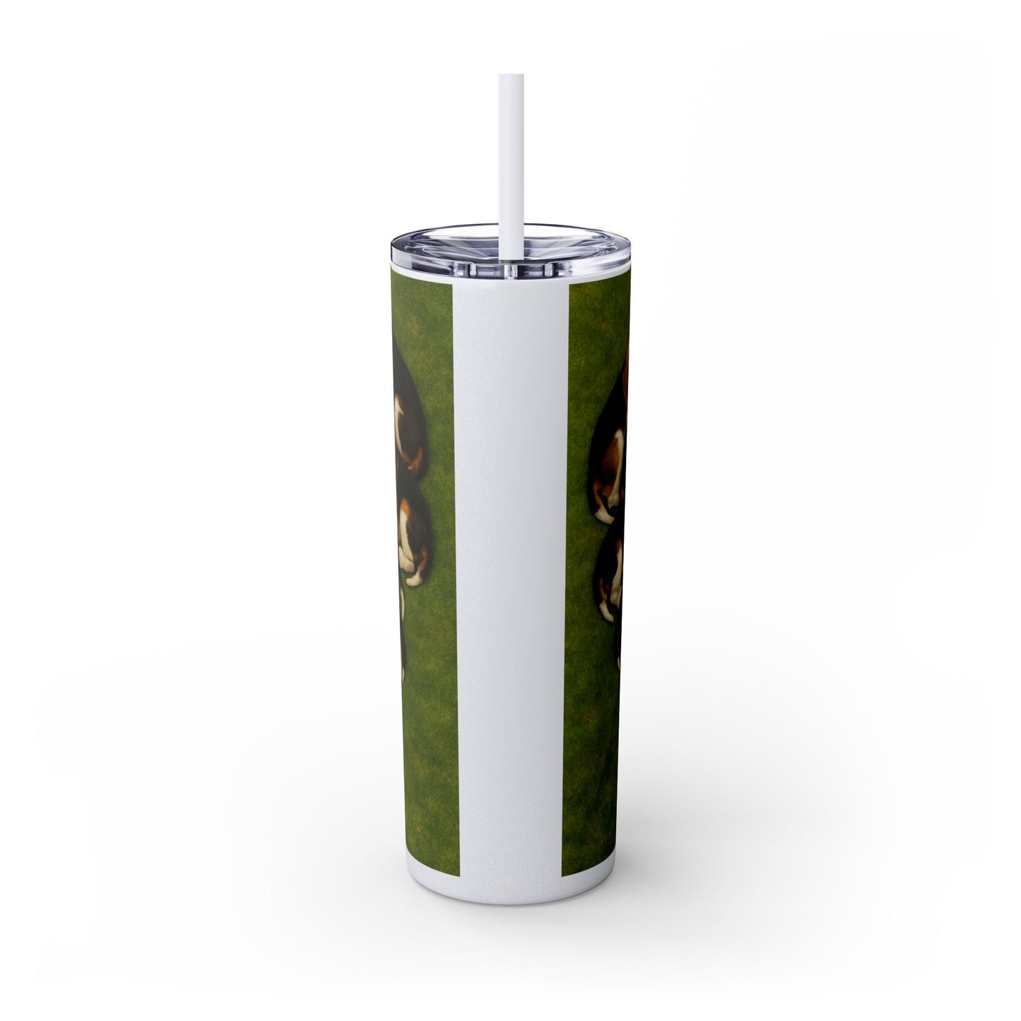 Beagle puppies Tumbler with Straw, 20oz