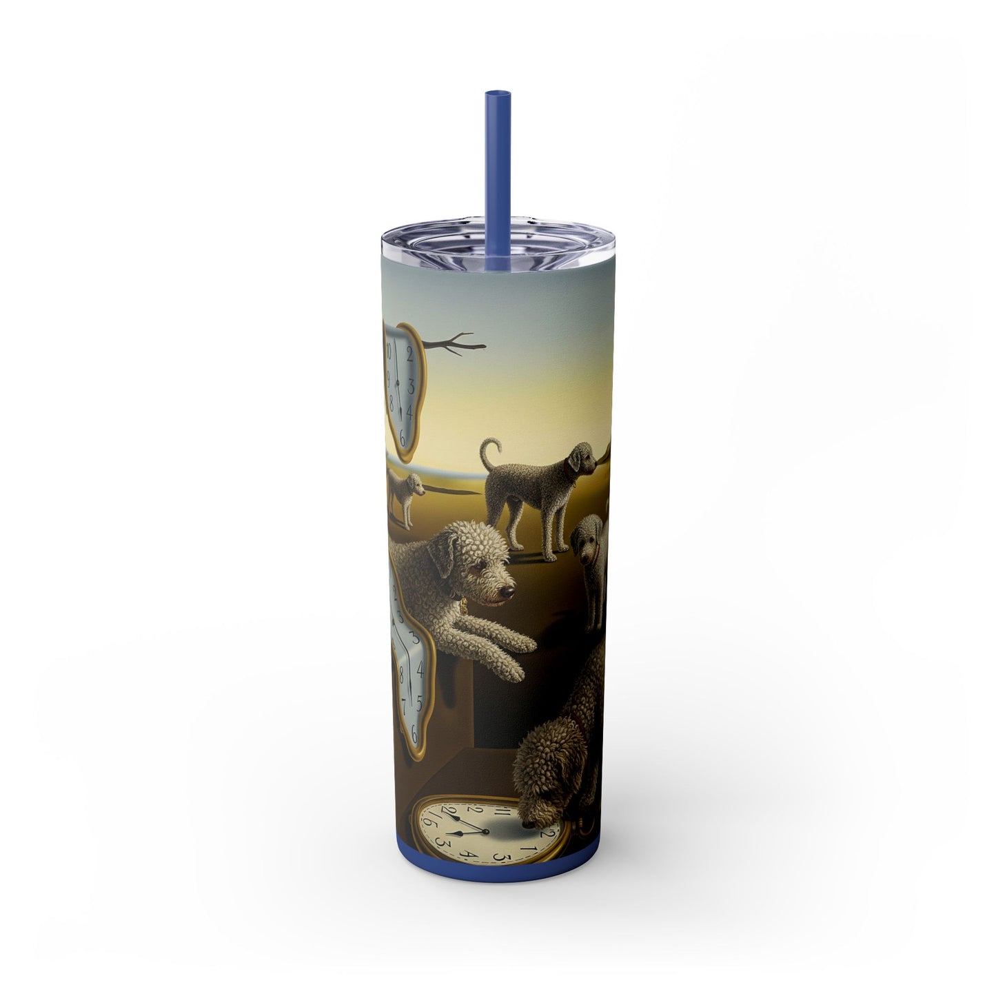 Spanish Water Dog Tumbler with Straw, 20oz