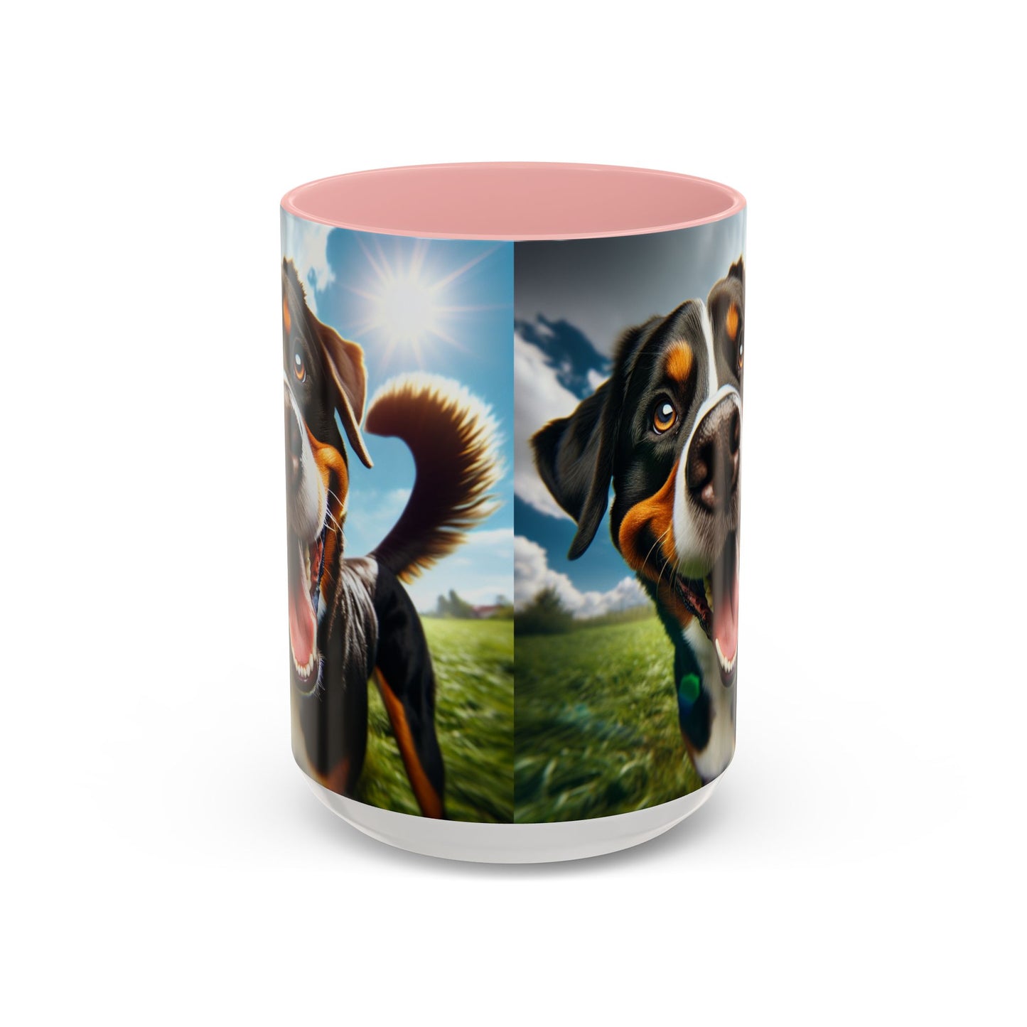 Greater Swiss Mountain Dog Accent Coffee Mug - Perfect Gift for Dog Lovers