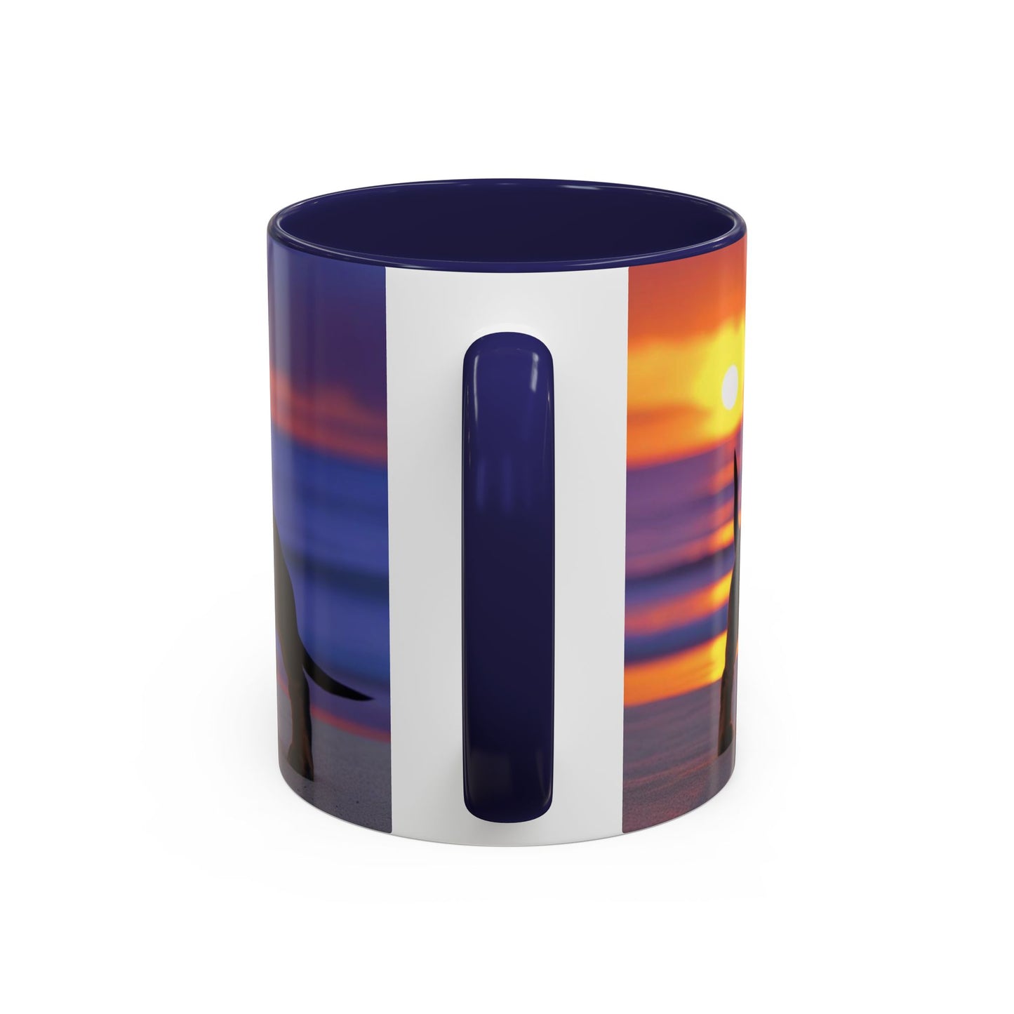 Dachshund Love Accent Coffee Mug - Perfect Gift for Dog Lovers