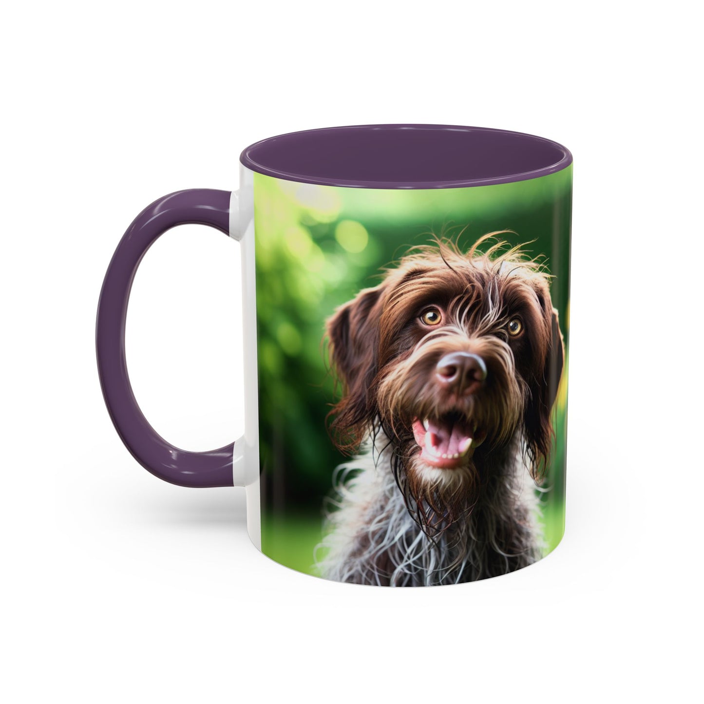 German Wirehaired Pointer Accent Coffee Mug - Perfect Gift for Dog Lovers