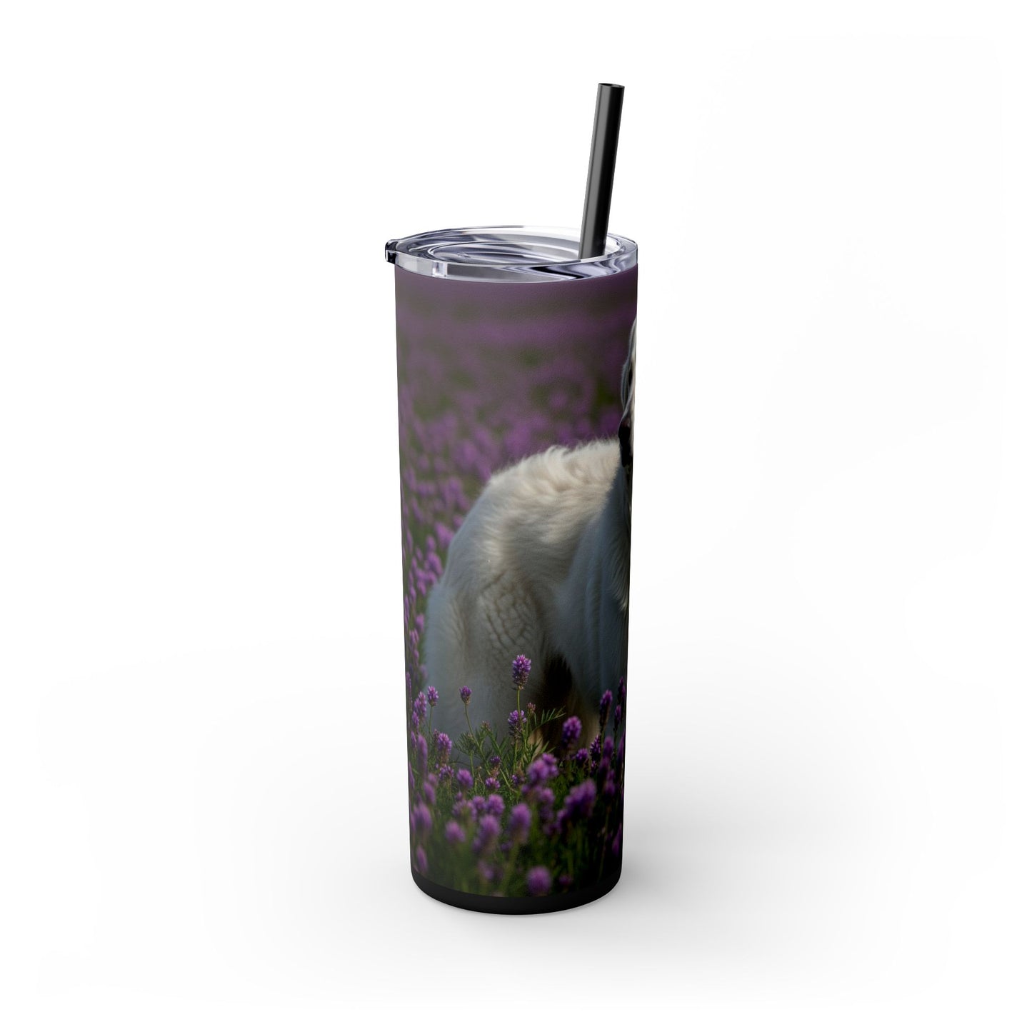Kuvasz Tumbler with Straw, 20oz