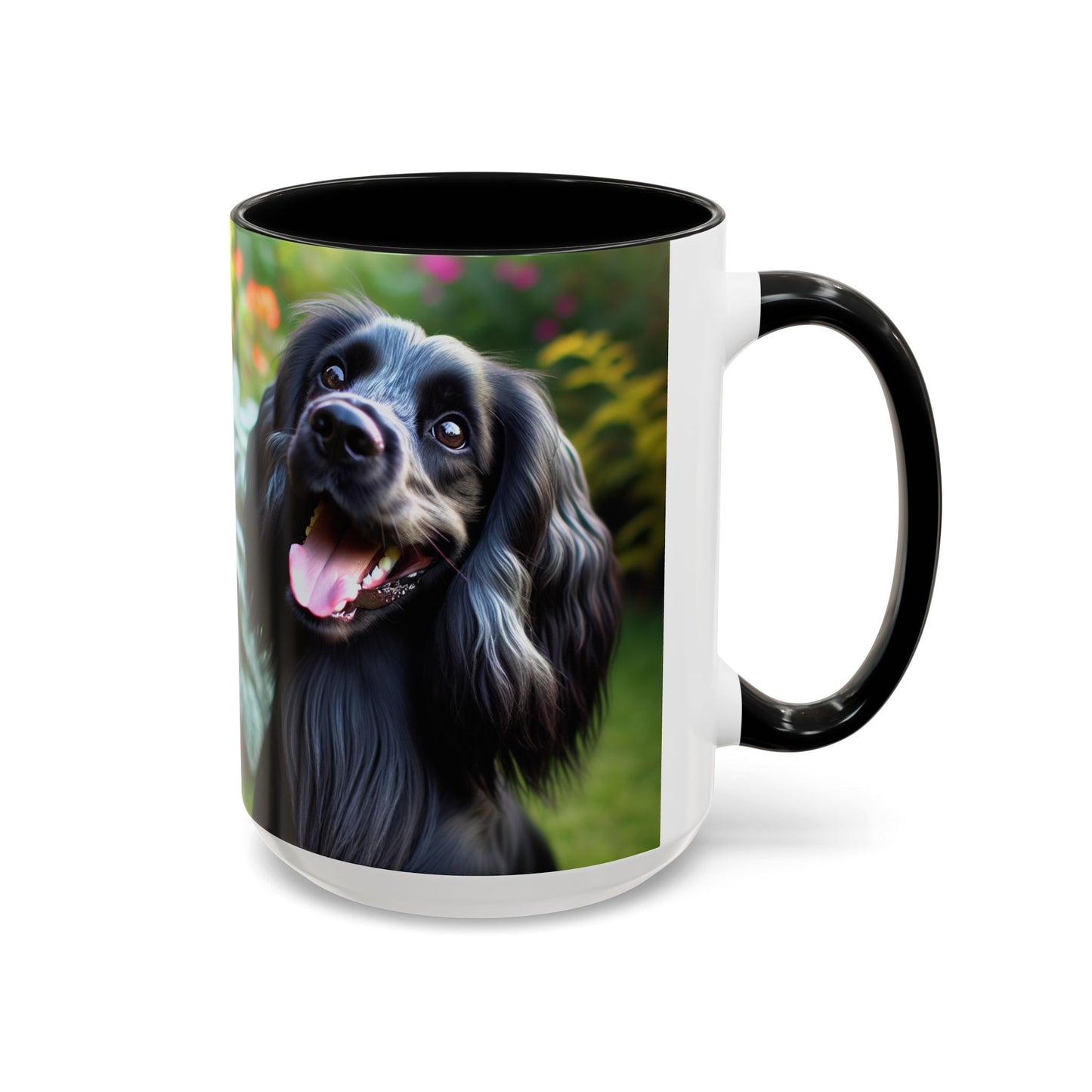 Blue Picardy Spaniel Accent Coffee Mug - Perfect Gift for Dog Lovers
