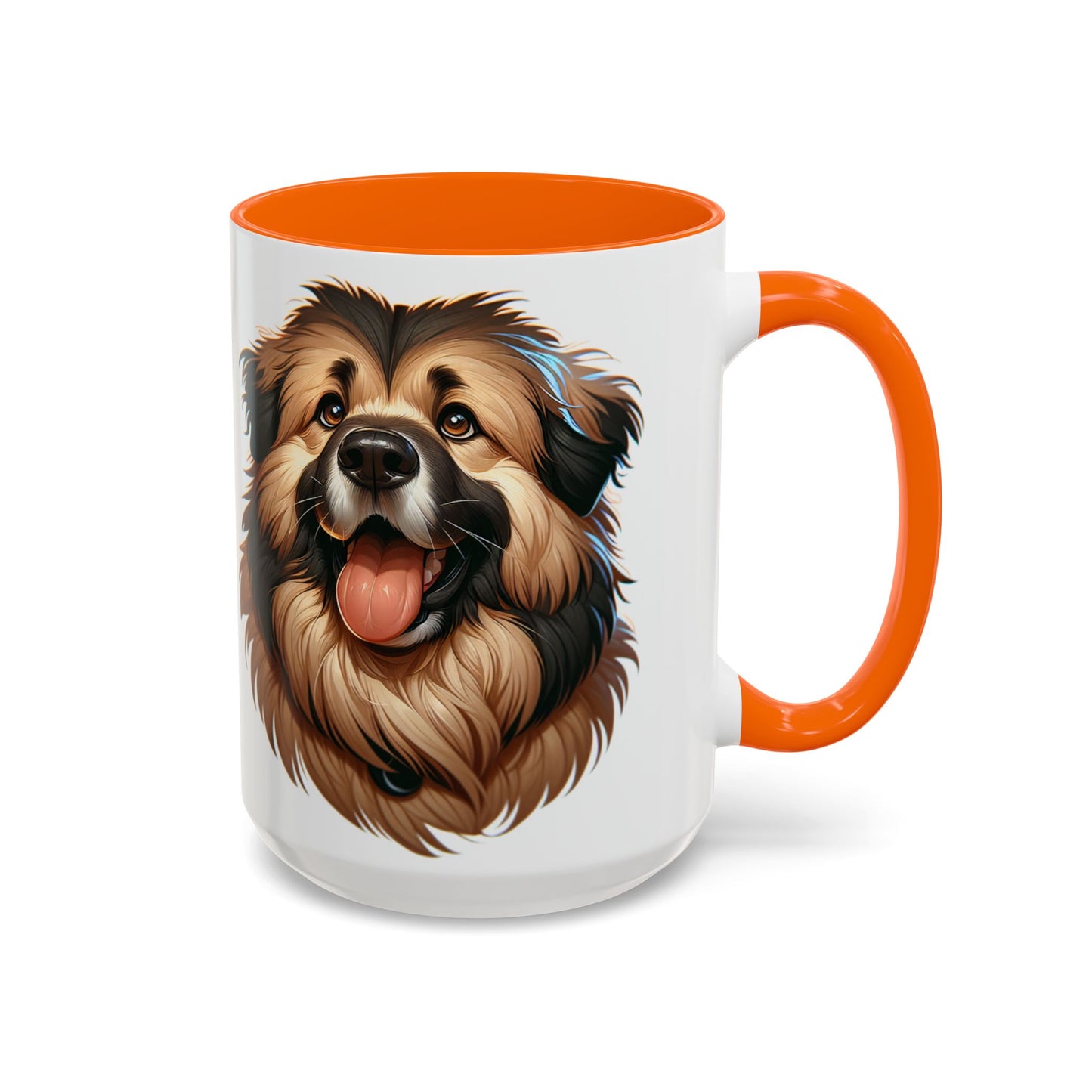 Caucasian Shepherd Dog Accent Coffee Mug - Perfect Gift for Dog Lovers