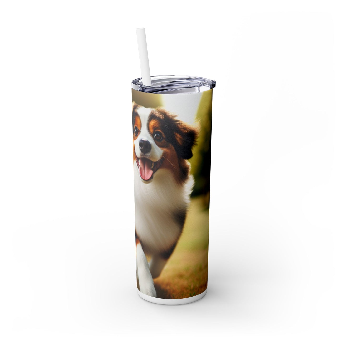 Miniature American Shepherd Tumbler with Straw, 20oz