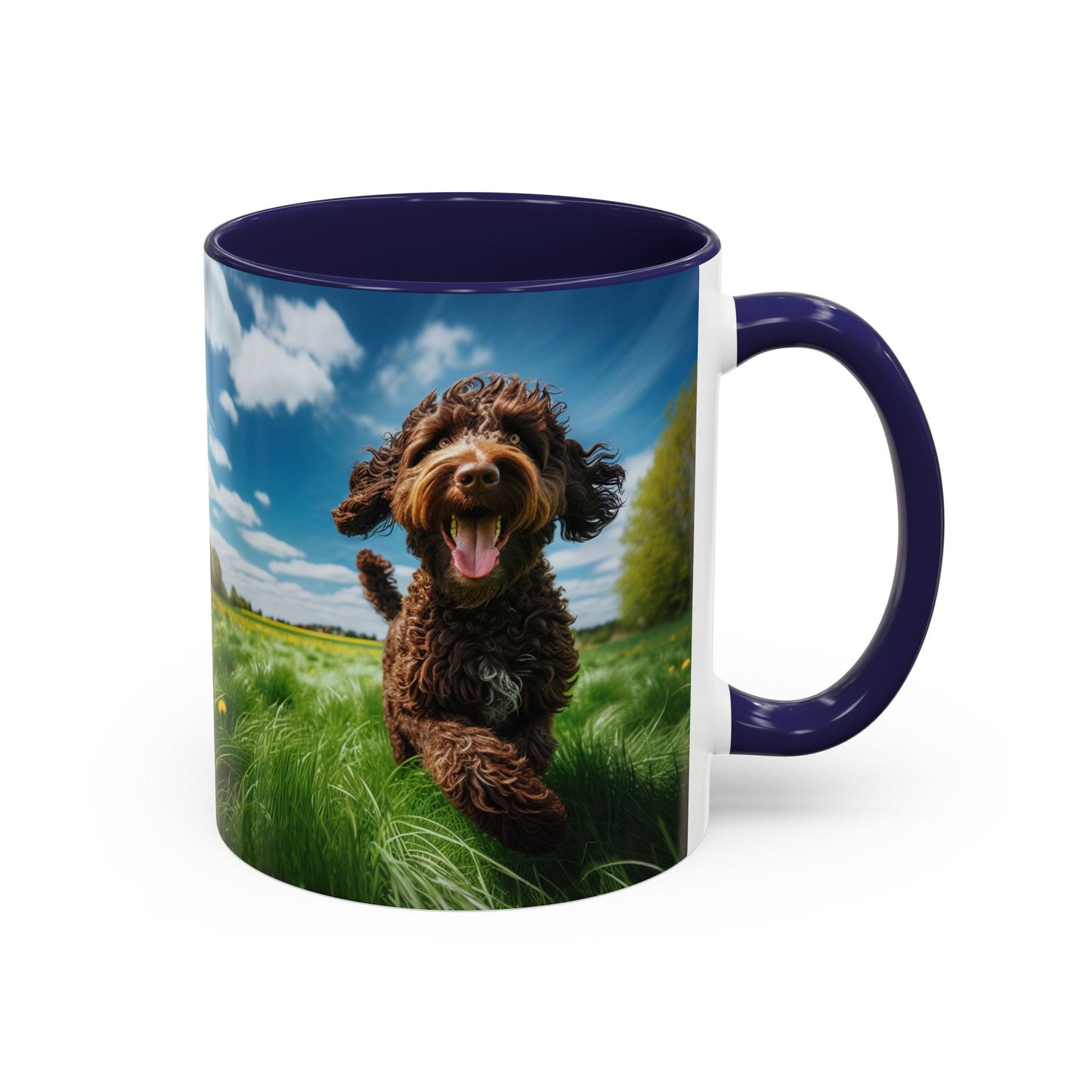 Wetterhoun Accent Coffee Mug - Perfect Gift for Dog Lovers
