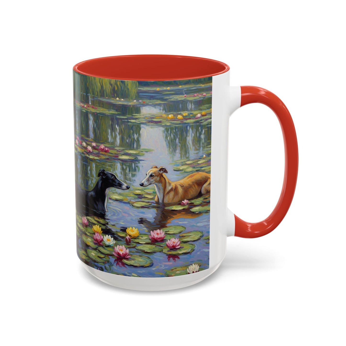 Greyhound Accent Coffee Mug - Perfect Gift for Dog Lovers