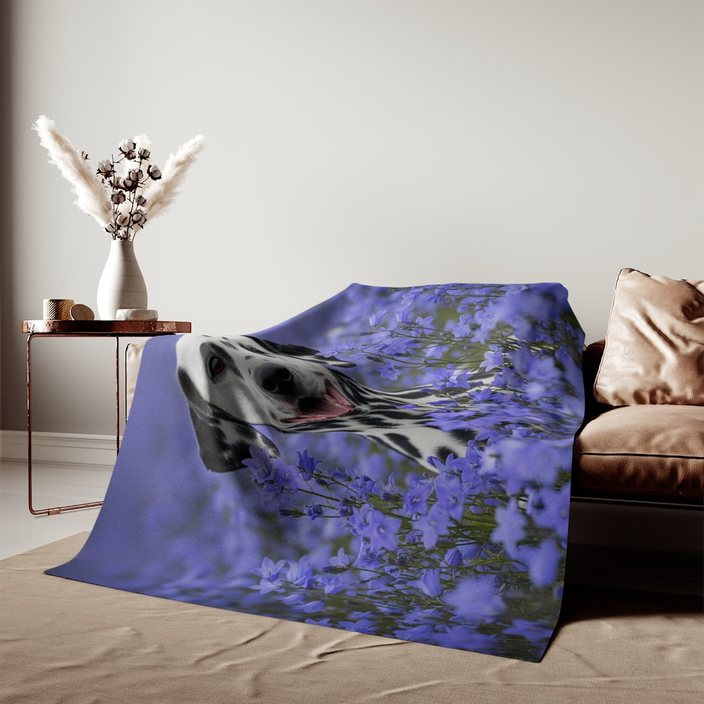 Dalmatian Sweatshirt Blanket