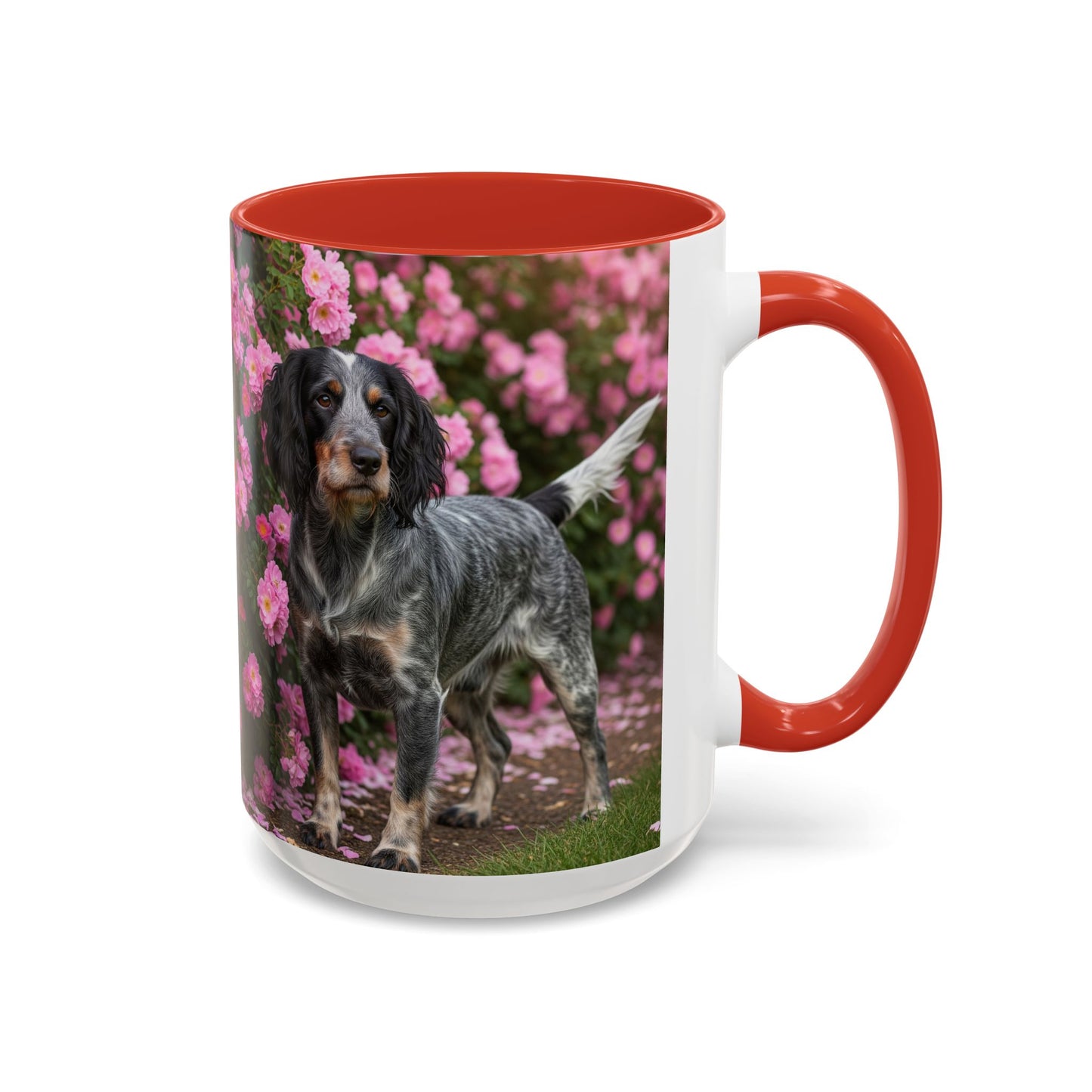 Blue Picardy Spaniel Accent Coffee Mug - Perfect Gift for Dog Lovers