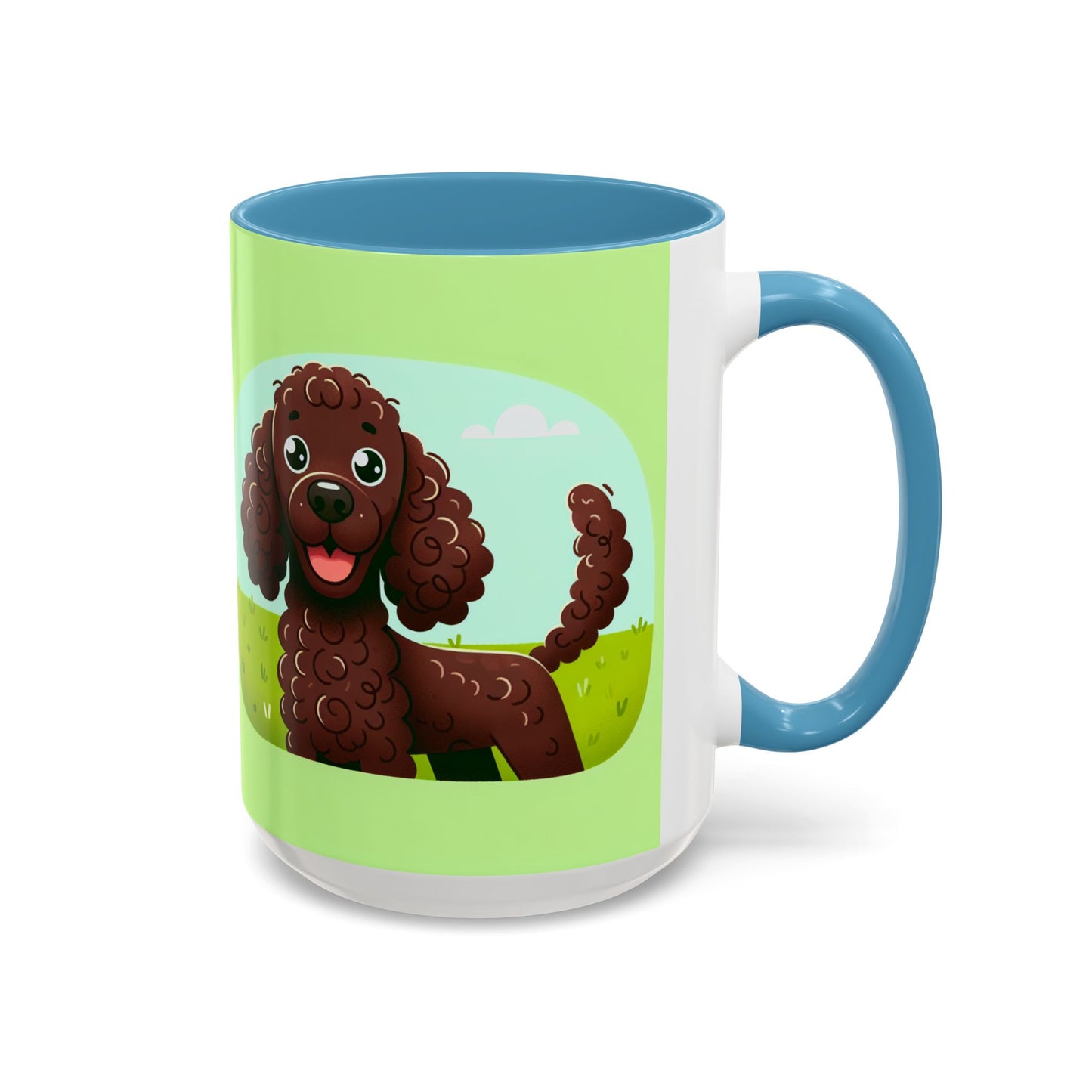 Irish Water Spaniel Accent Coffee Mug - Perfect Gift for Dog Lovers