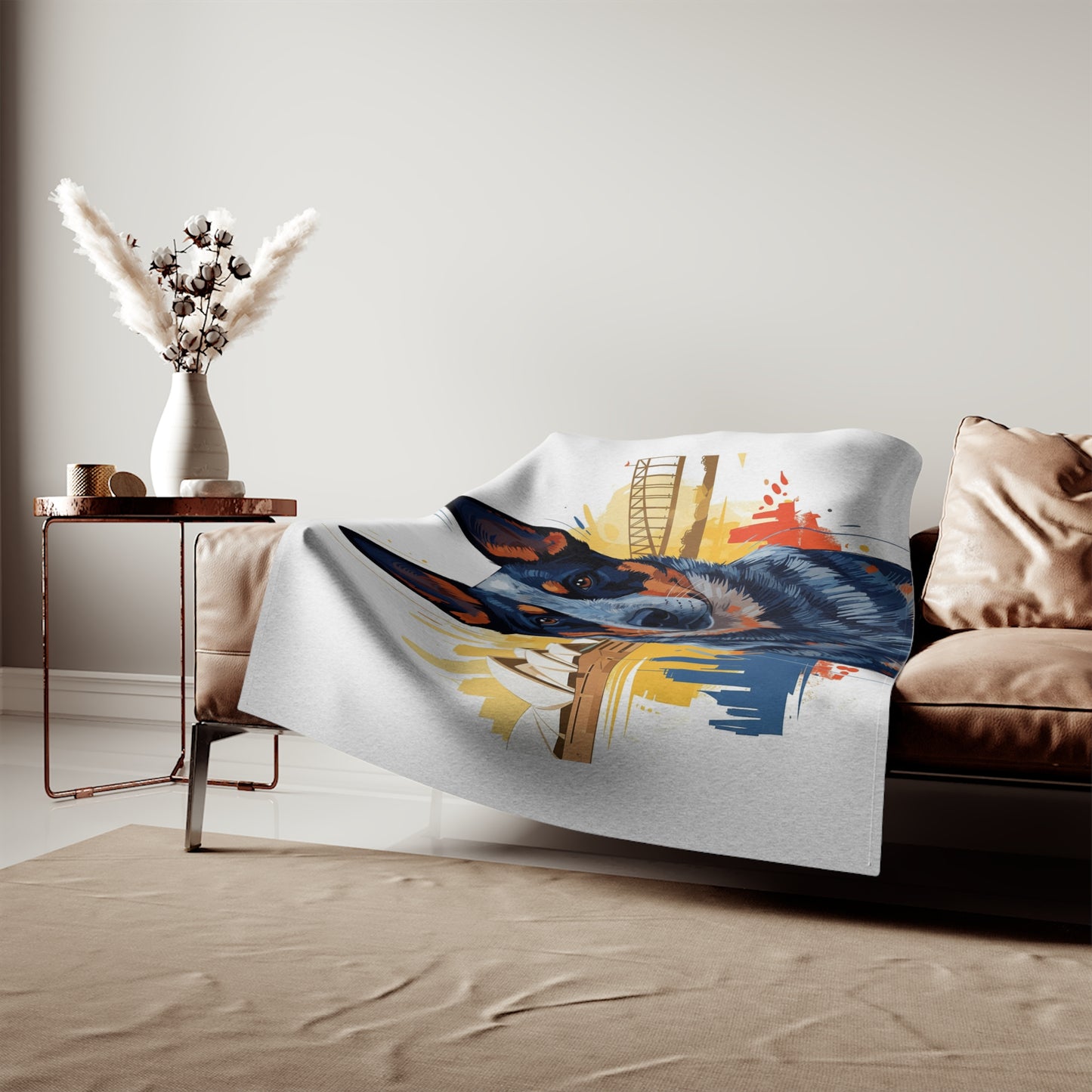 Australian Cattle Dog Sweatshirt Blanket