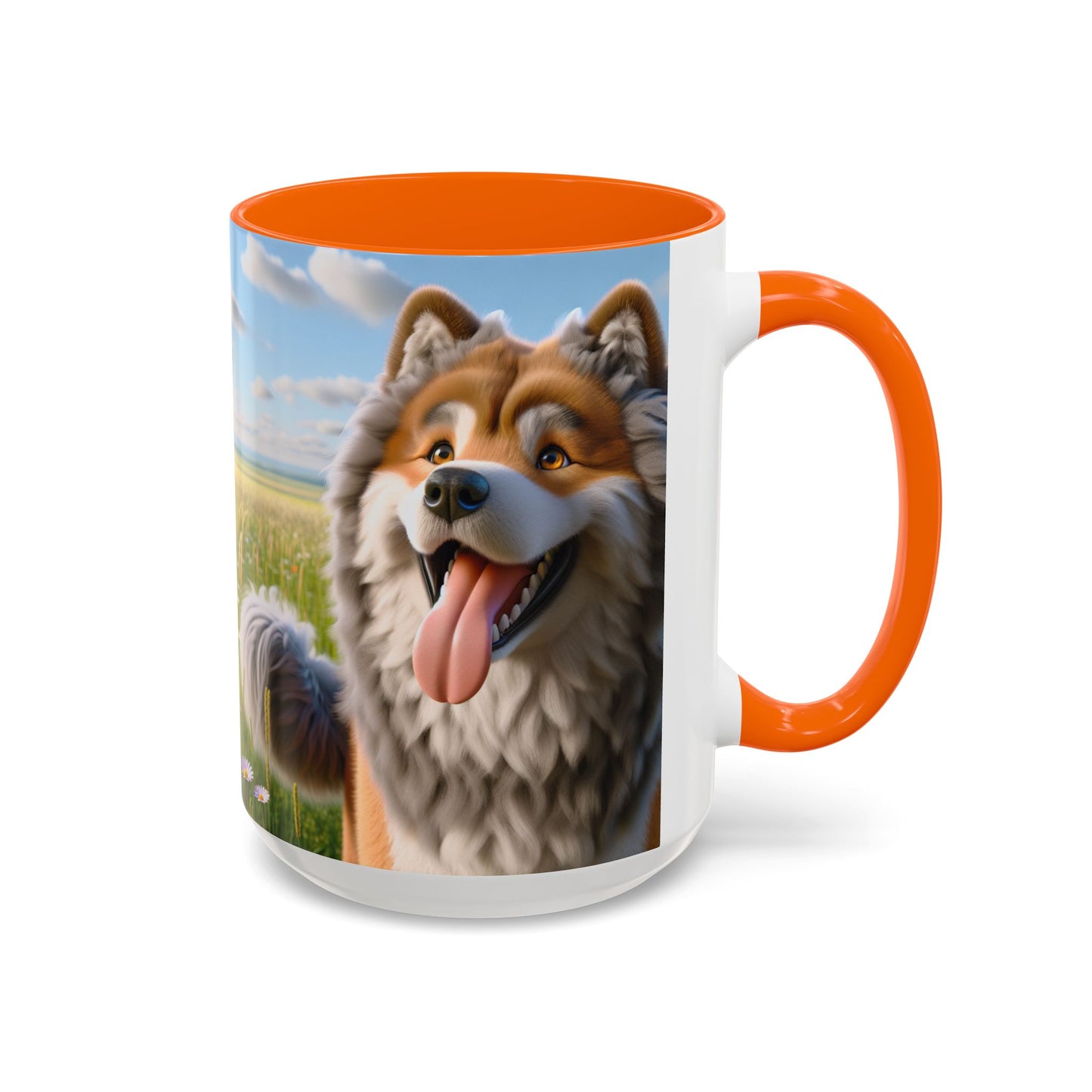 Hokkaido Accent Coffee Mug - Perfect Gift for Dog Lovers