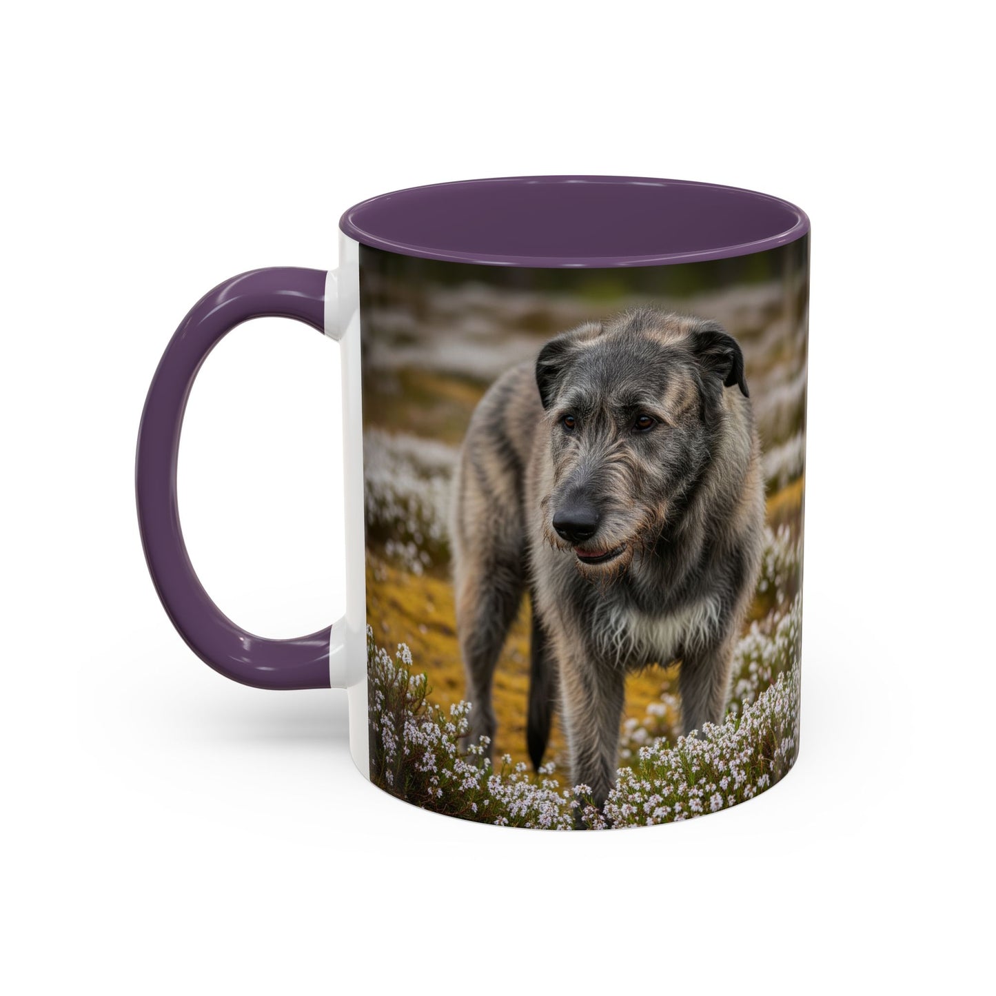 Irish Wolfhound Accent Coffee Mug - Perfect Gift for Dog Lovers