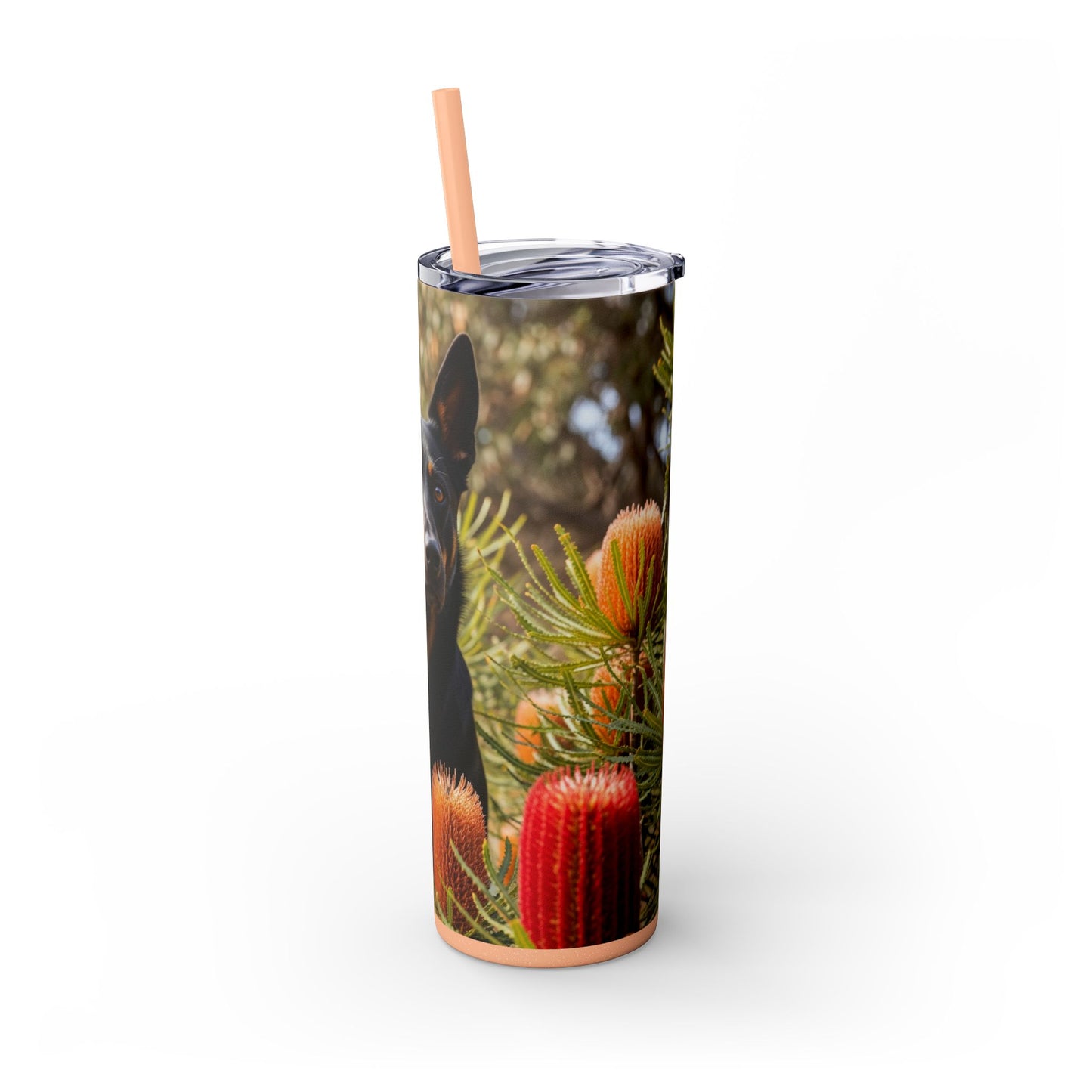 Working Kelpie Tumbler with Straw, 20oz