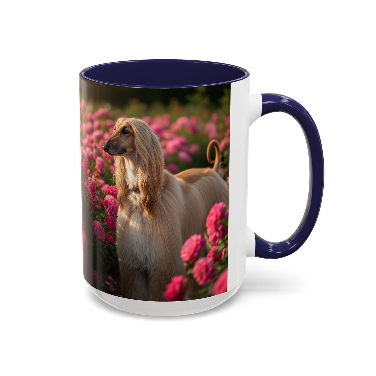 Afghan Hound Accent Coffee Mug - Perfect Gift for Dog Lovers