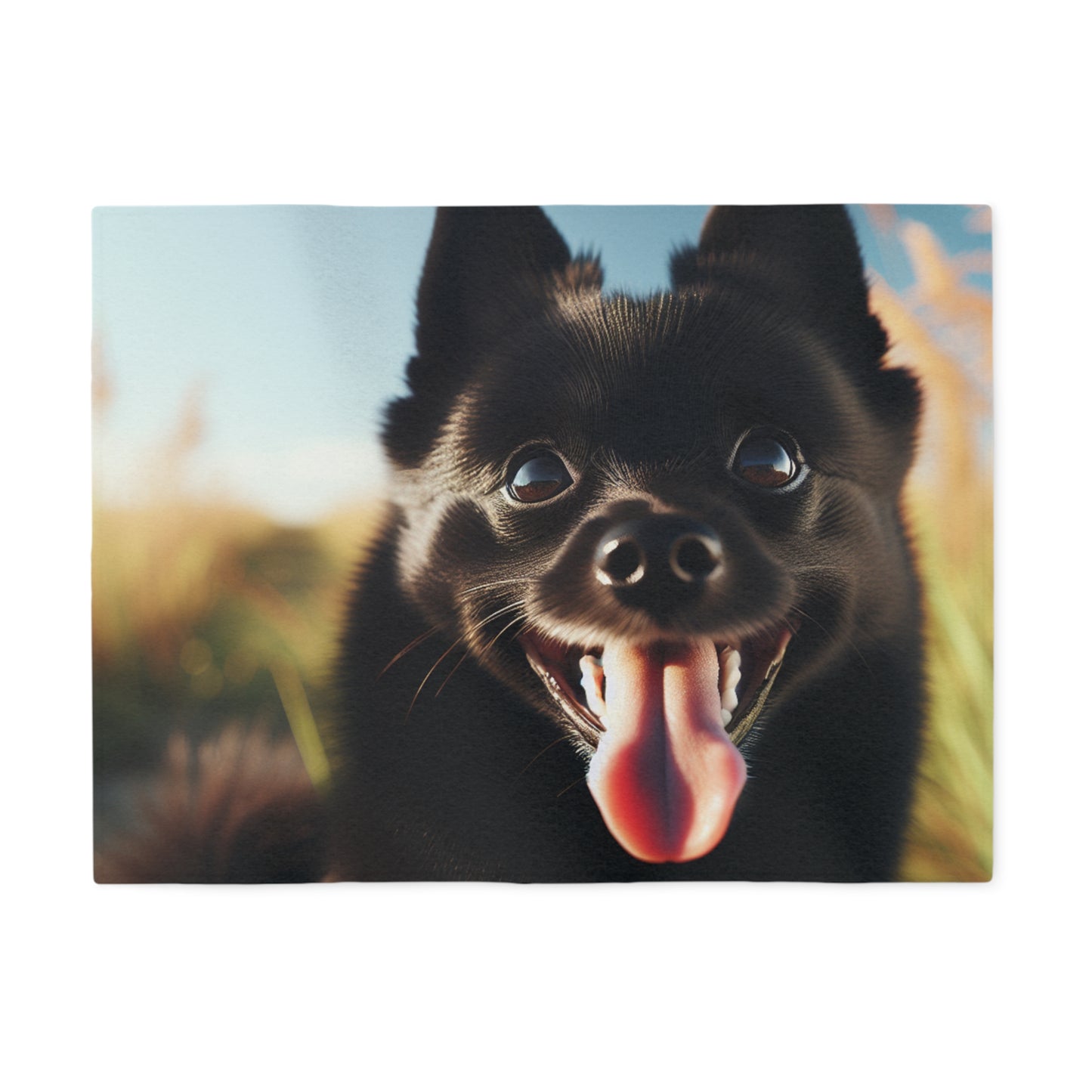 Schipperke Sweatshirt Blanket