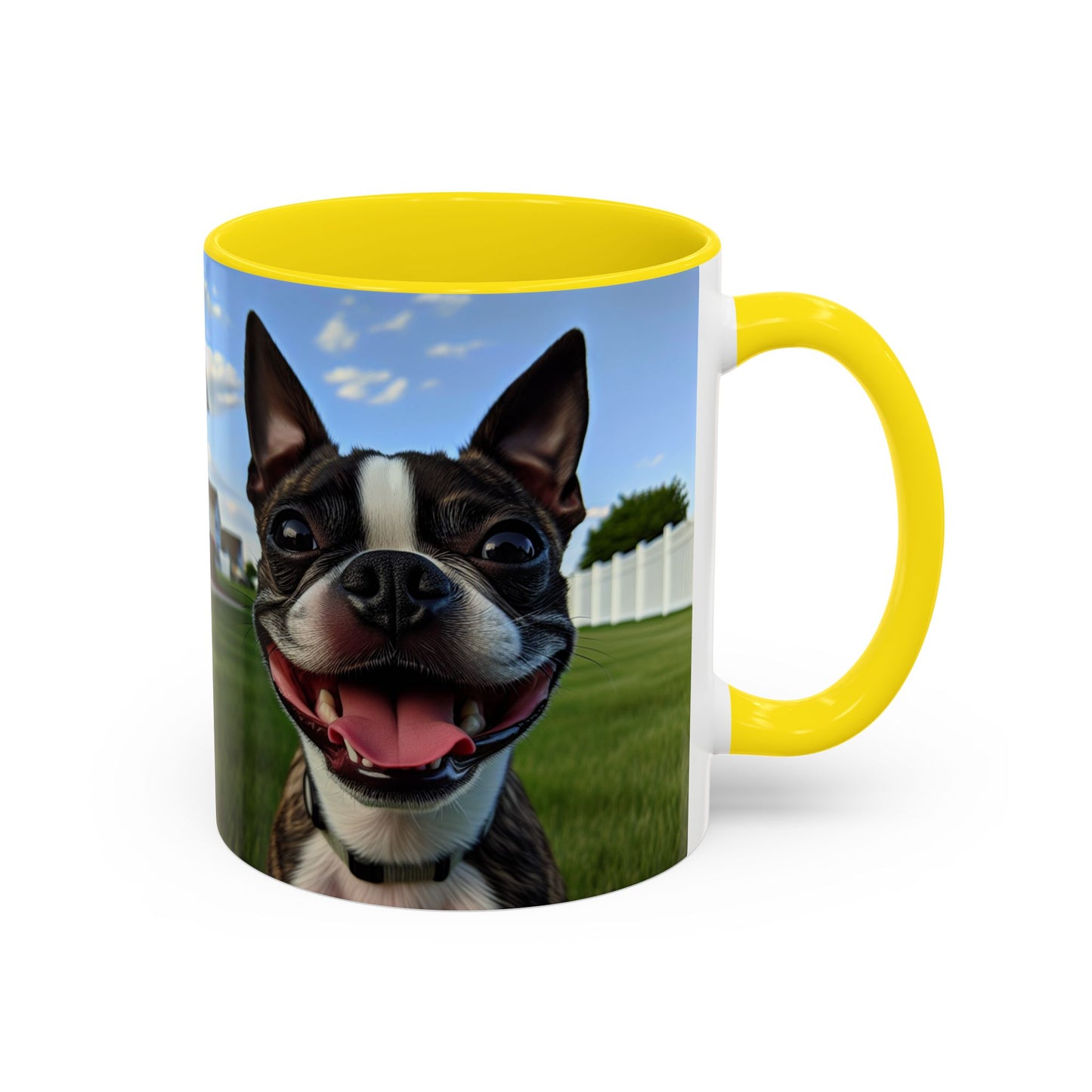 Boston Terrier Accent Coffee Mug - Perfect Gift for Dog Lovers